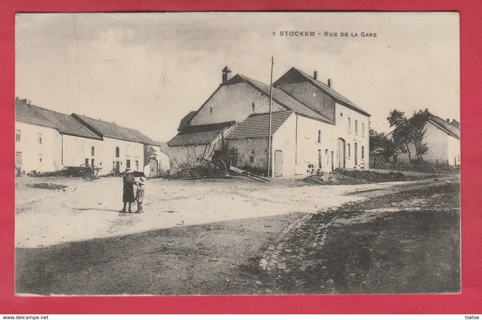 Stockem - Rue De La Gare ( Voir Verso ) - Arlon