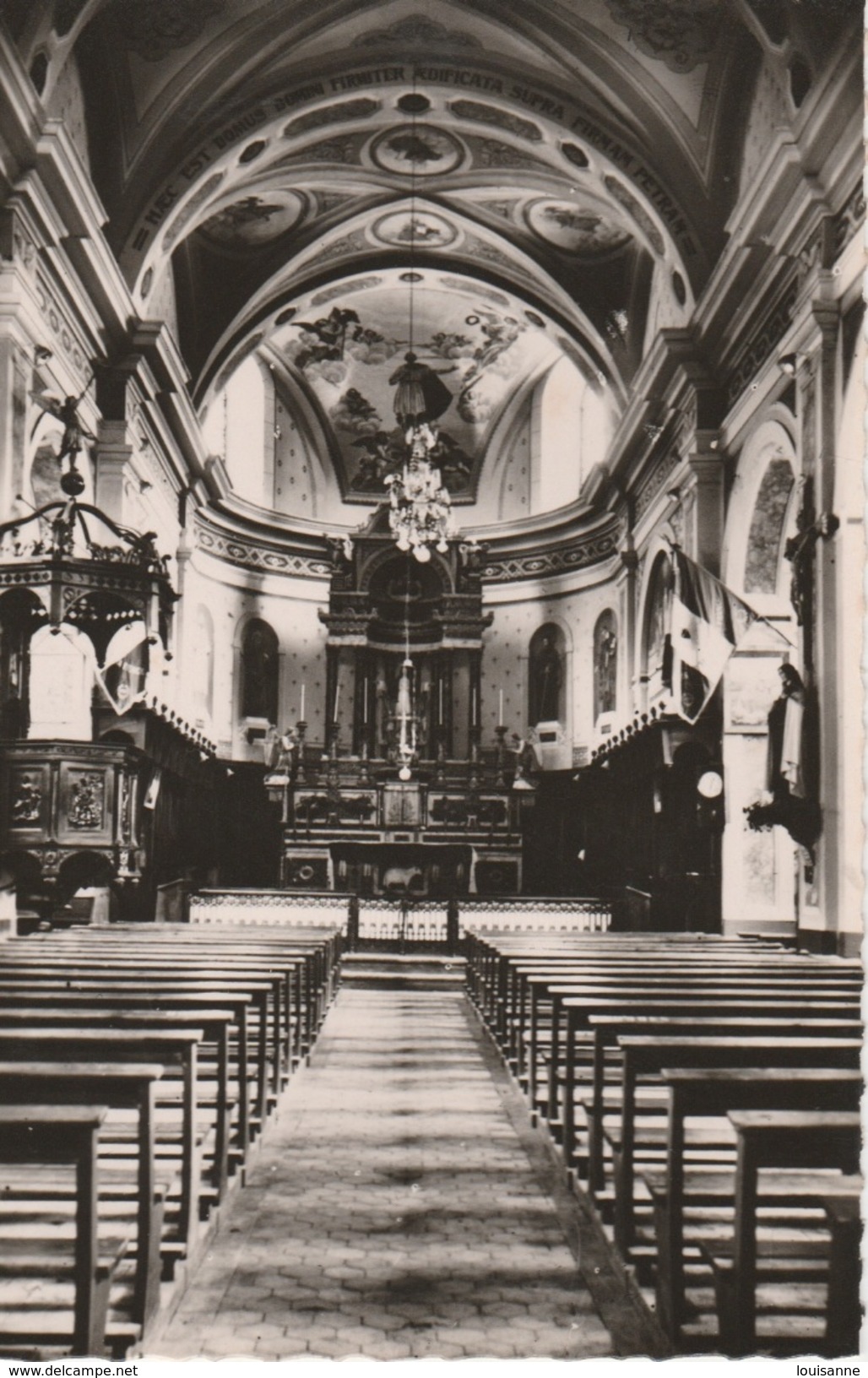 17 / 8 / 24-4  -  VAILLY  ( 74 )  - INTÉRIEUR  DE L'ÉGLISE  -  CPSM - Autres & Non Classés