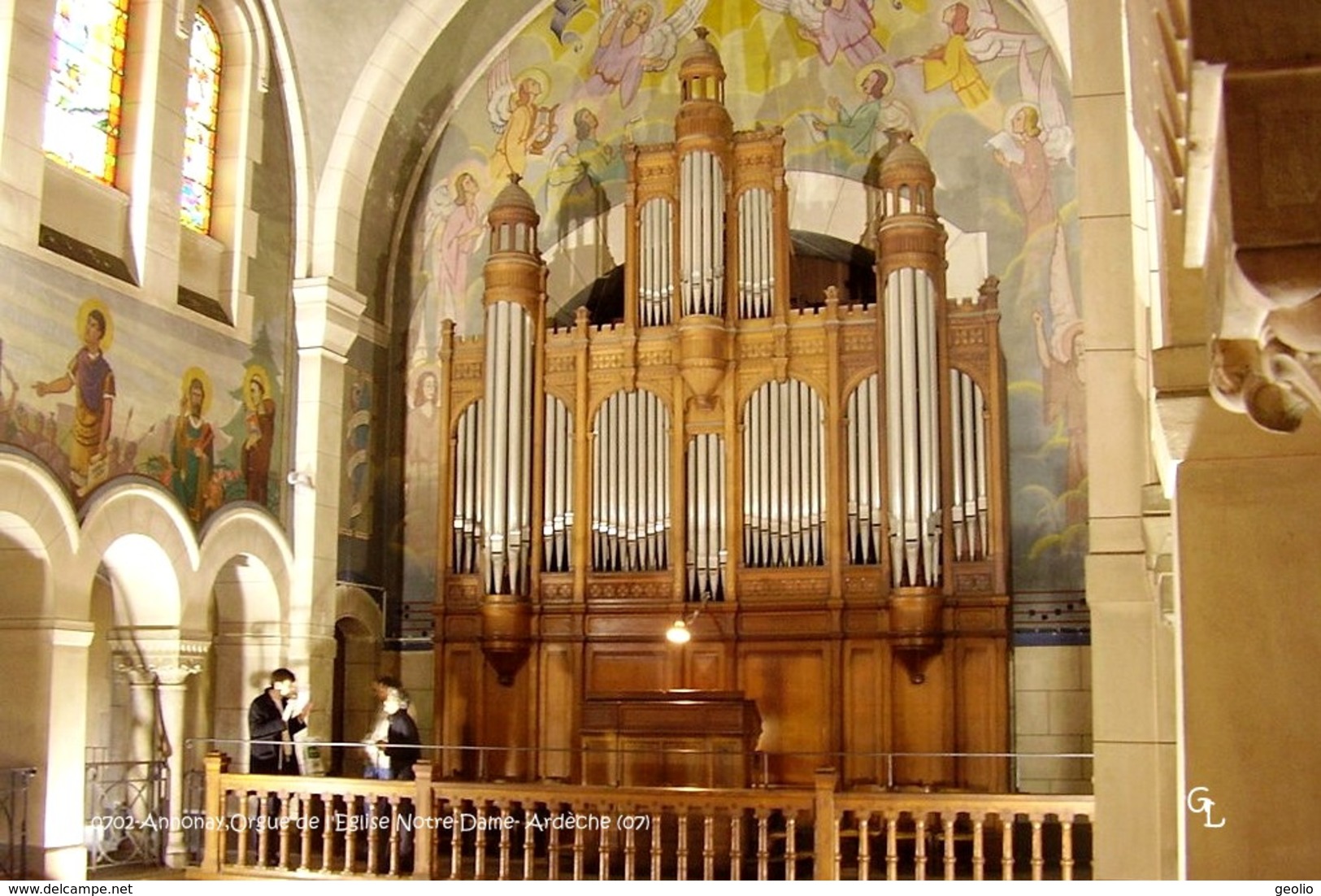 Annonay (07)- Orgue De L'Eglise Notre Dame (EDITION A TIRAGE LIMITE) - Annonay