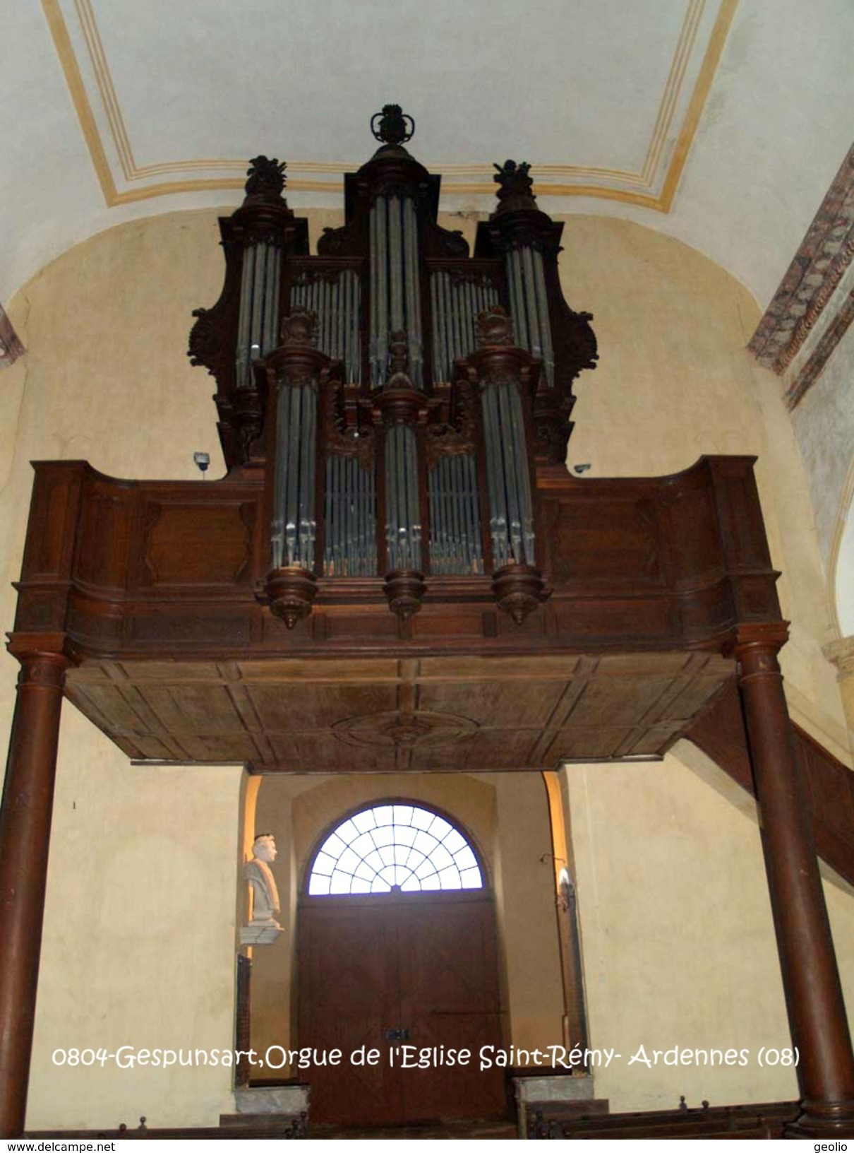 Gespunsart (08)- Orgue De L'Eglise Saint-Rémy (EDITION A TIRAGE LIMITE) - Autres & Non Classés