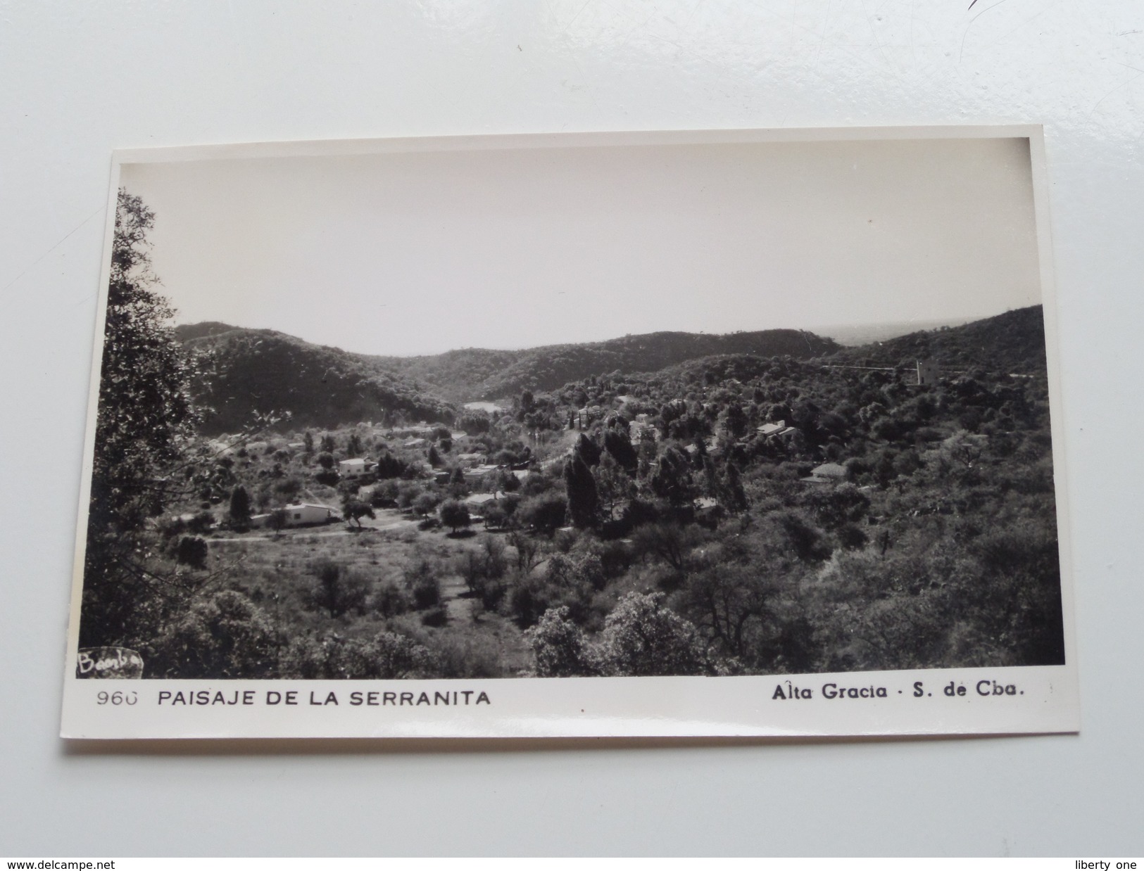 Alta Gracia - S. De Cba PAISAJE DE LA SERRANITA ( 966 - Photo Card ) Anno 19?? ( Zie Foto Details ) !! - Argentine