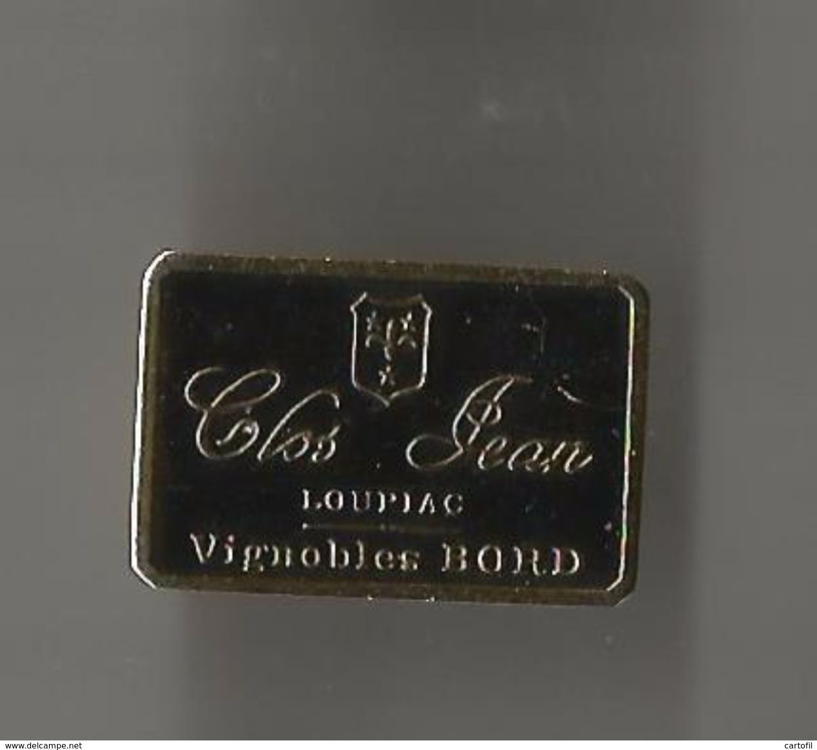 Pin's Clos Jean Loupiac - Boissons