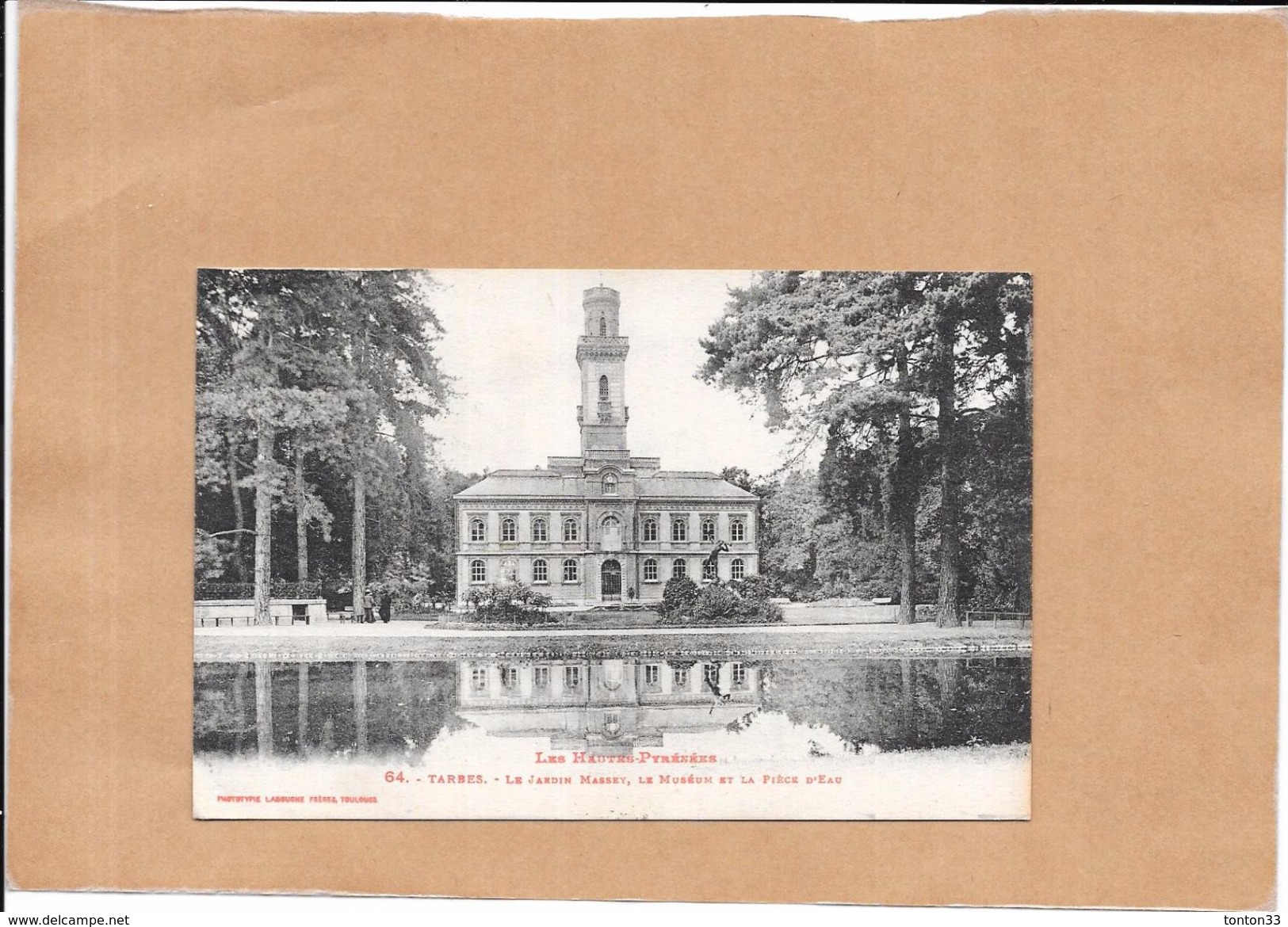 TARBES - 65 - Le Jardin Massey - Le Muséum Et La Pièce D'eau - JL - - Tarbes