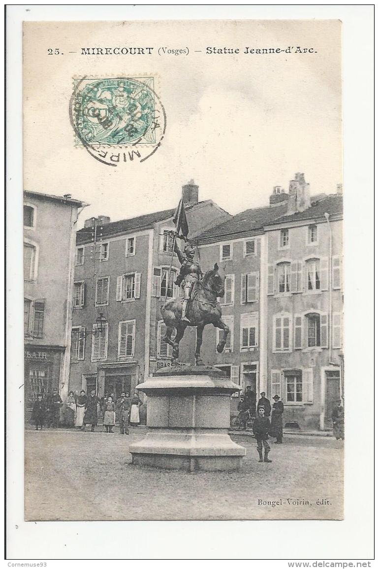 1CPA 88- MIRECOURT - STATUE JEANNE D'ARC - Mirecourt