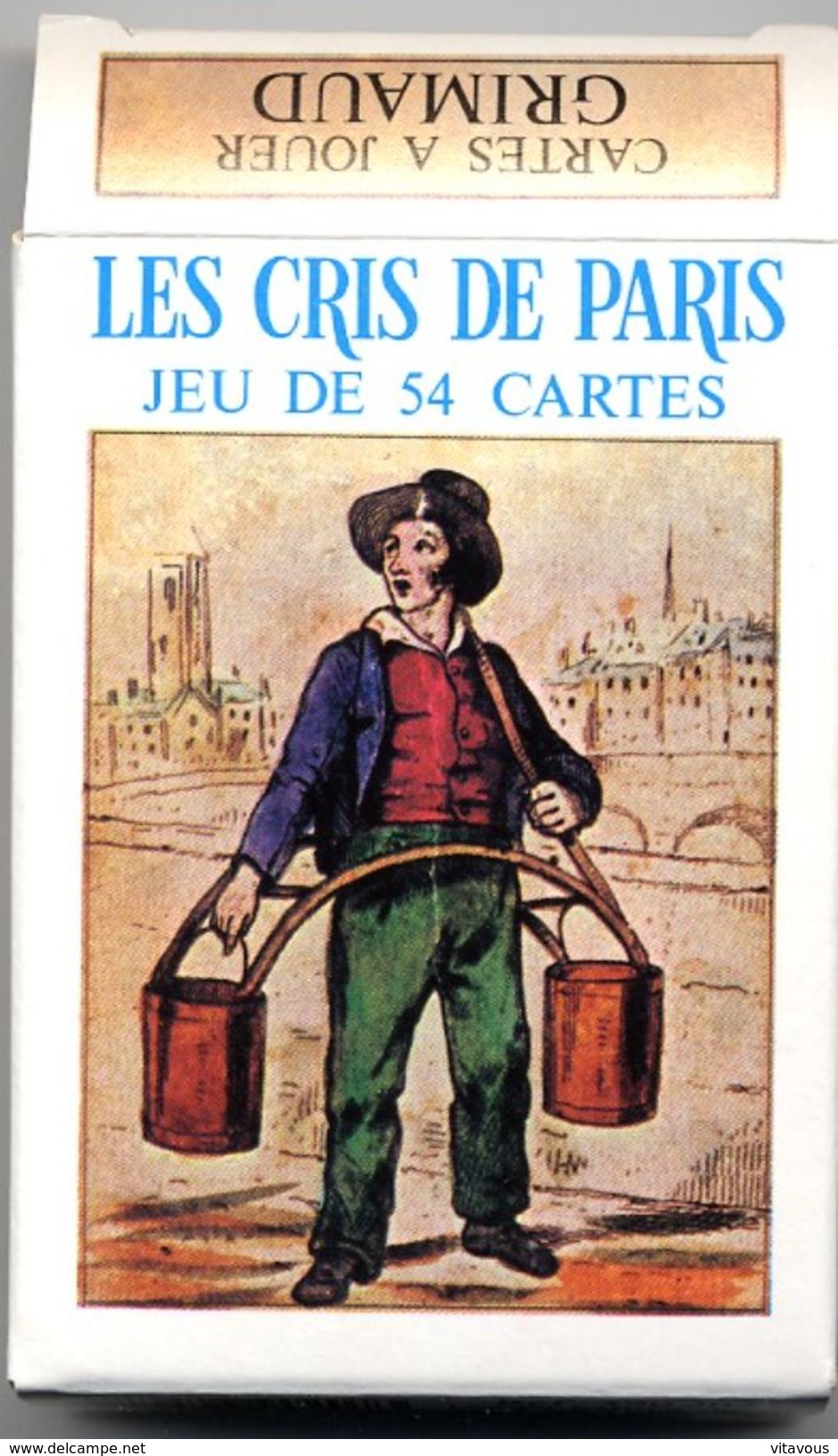 Les Cris De Paris-  Jeu De 54 Cartes - 54 Carte