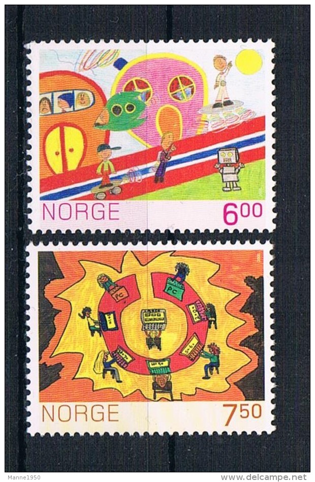 Norwegen 2005 Kinder Mi.Nr. 1427/28 Kpl. Satz ** - Ungebraucht