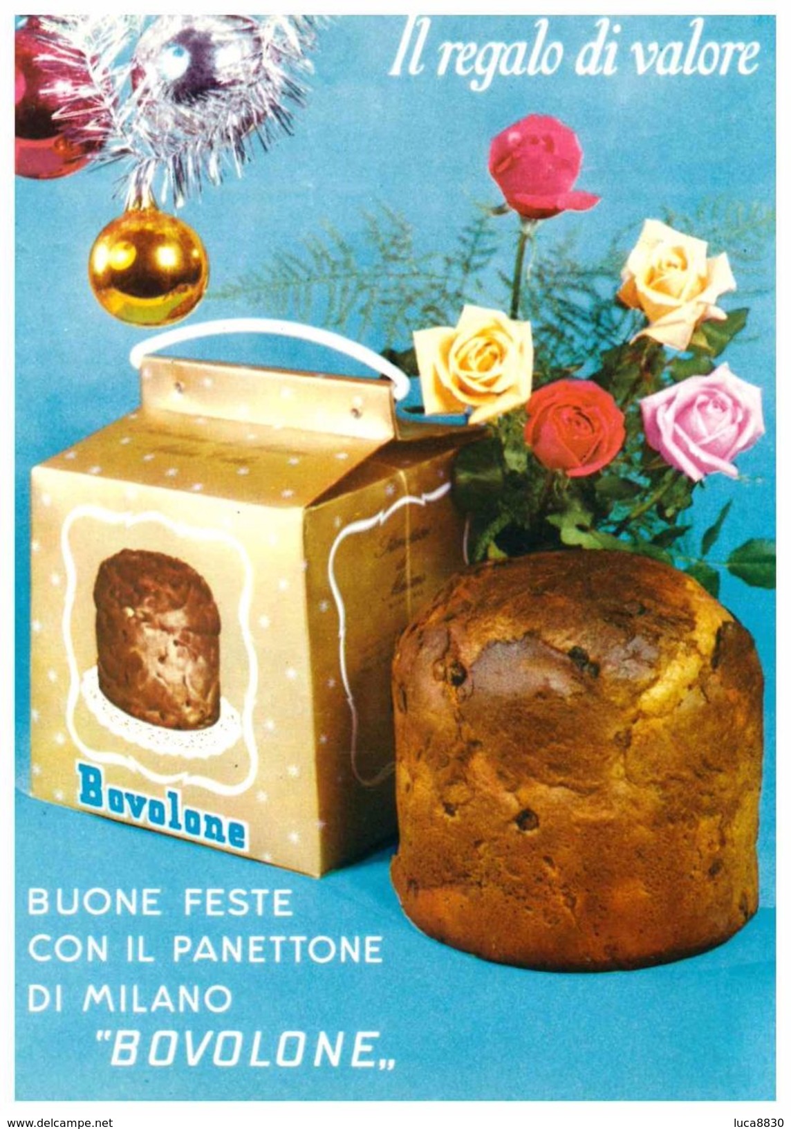 PUBBLICITA' PANETTONE BOVOLONE - Advertising