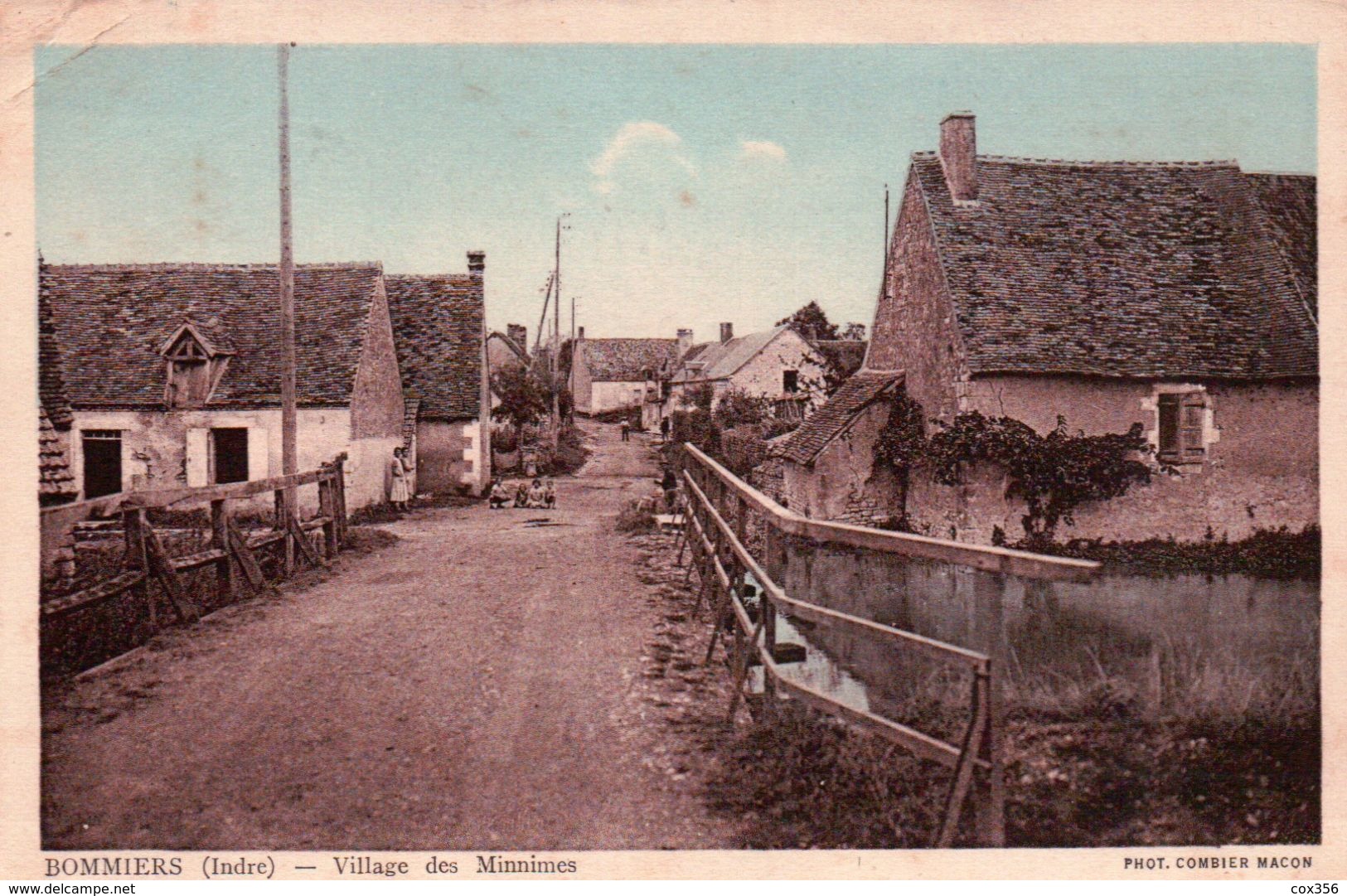 CPA 36 BOMMIERS Villages Des Minnimes - Autres & Non Classés