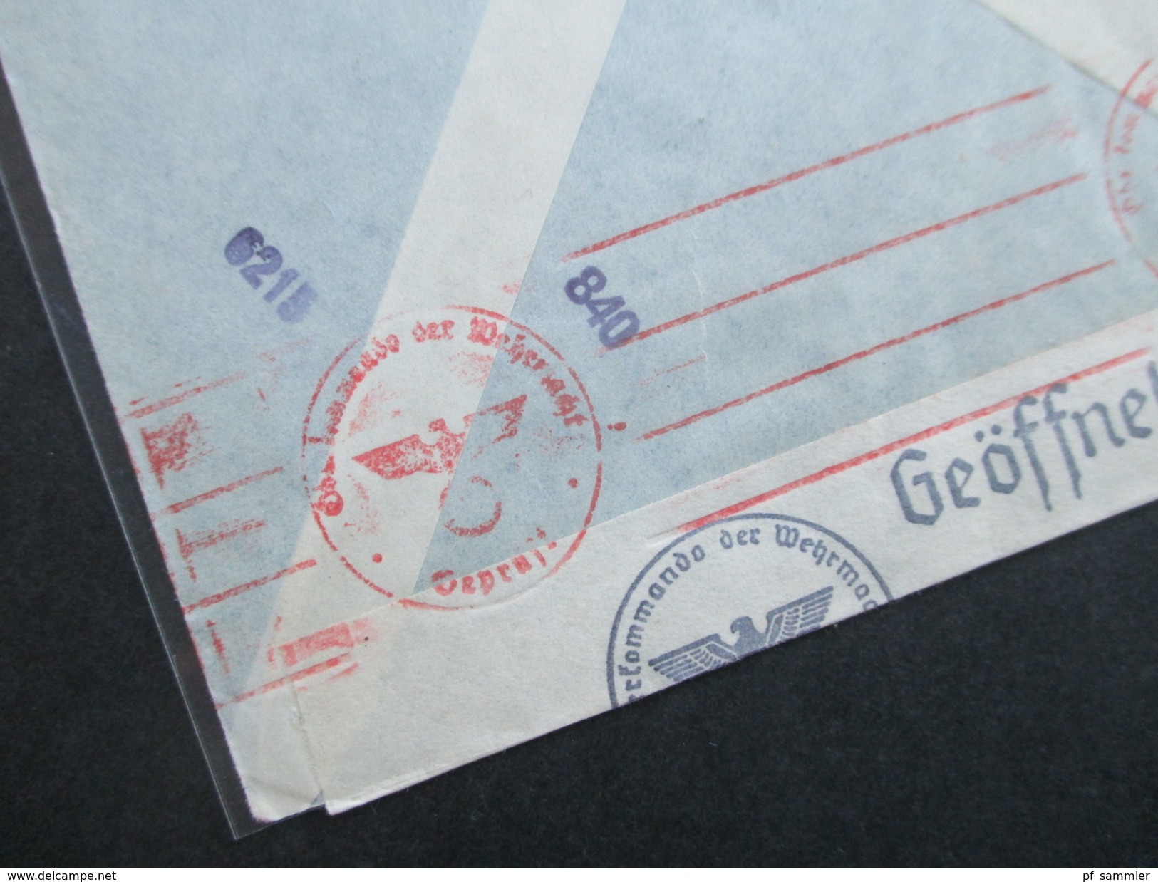 Bulgarien 1942 Zensurpost / Mehrfachzensur. Sofia - Cilli / Celje Slowenien Untersteiermark. Grüner Zensurstempel - Cartas & Documentos