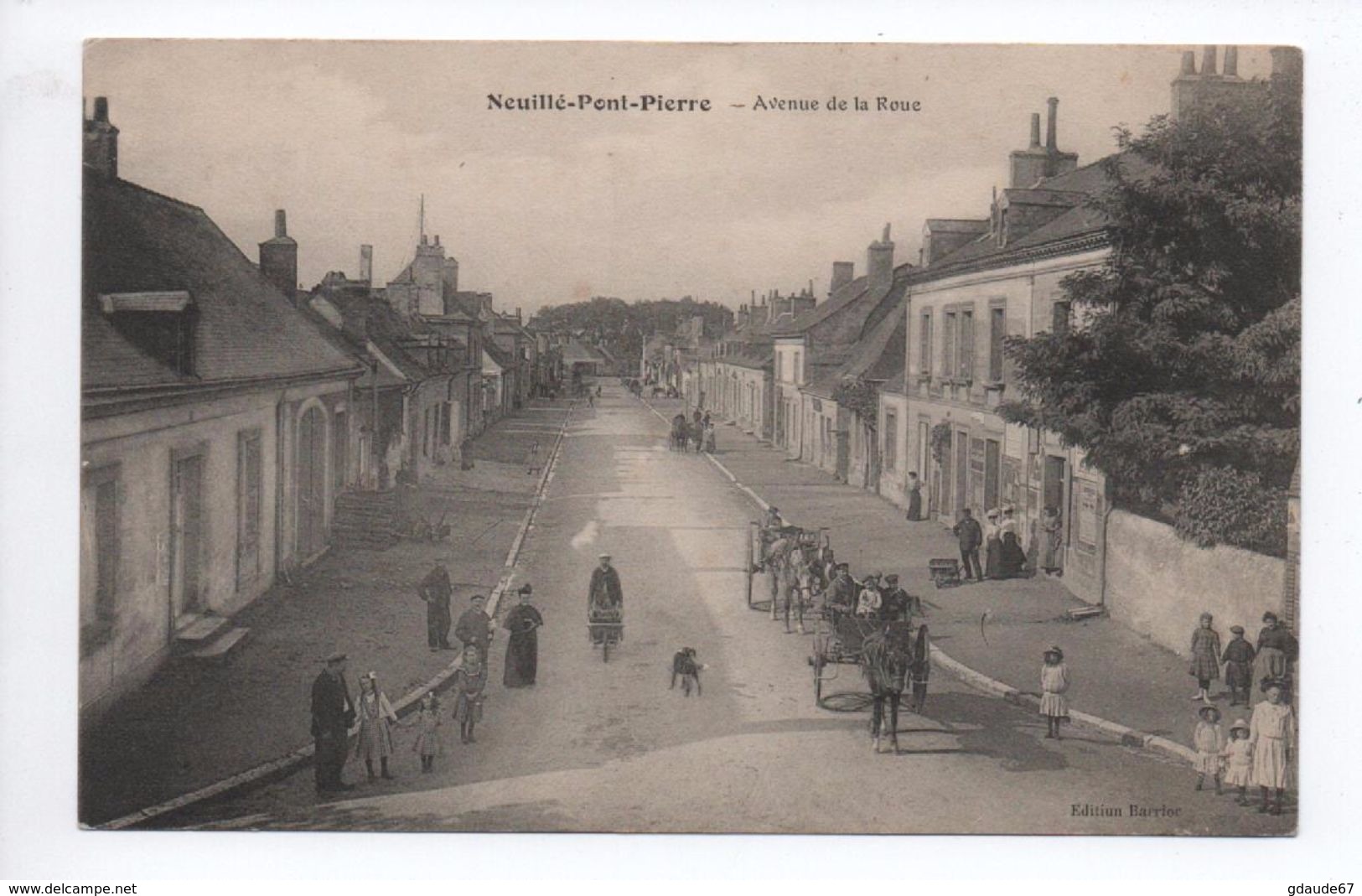 NEUILLE PONT PIERRE (37) - AVENUE DE LA ROUE - Neuillé-Pont-Pierre