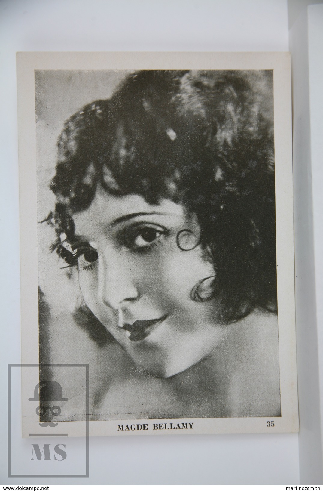 Old 1930's Movie Advertising/ Cinema Leaflet - Actress: Madge Bellamy - Publicidad