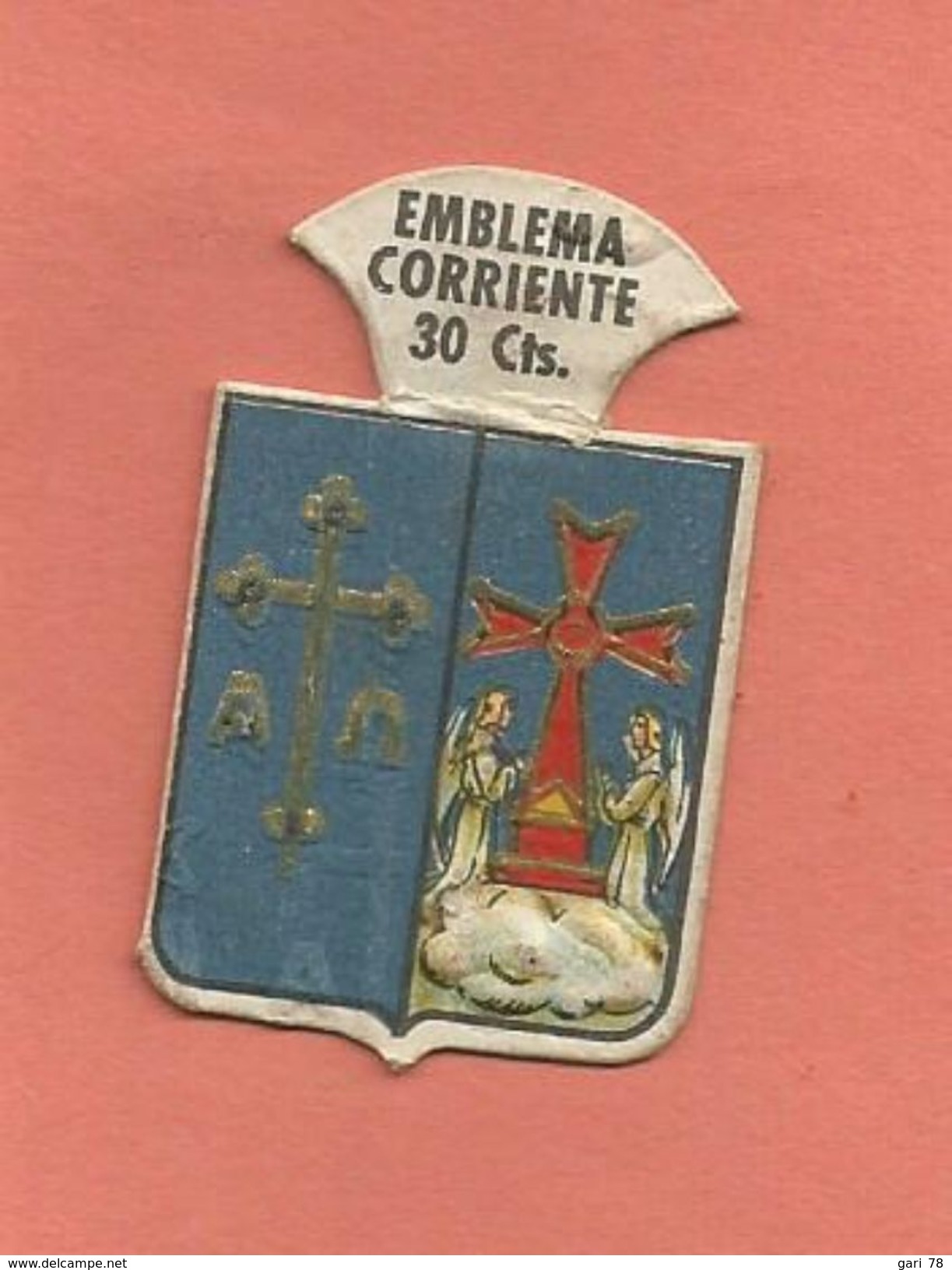 EMBLEMA CORRIENTE 30 Cts Escudo De ASTURIAS - Autres & Non Classés