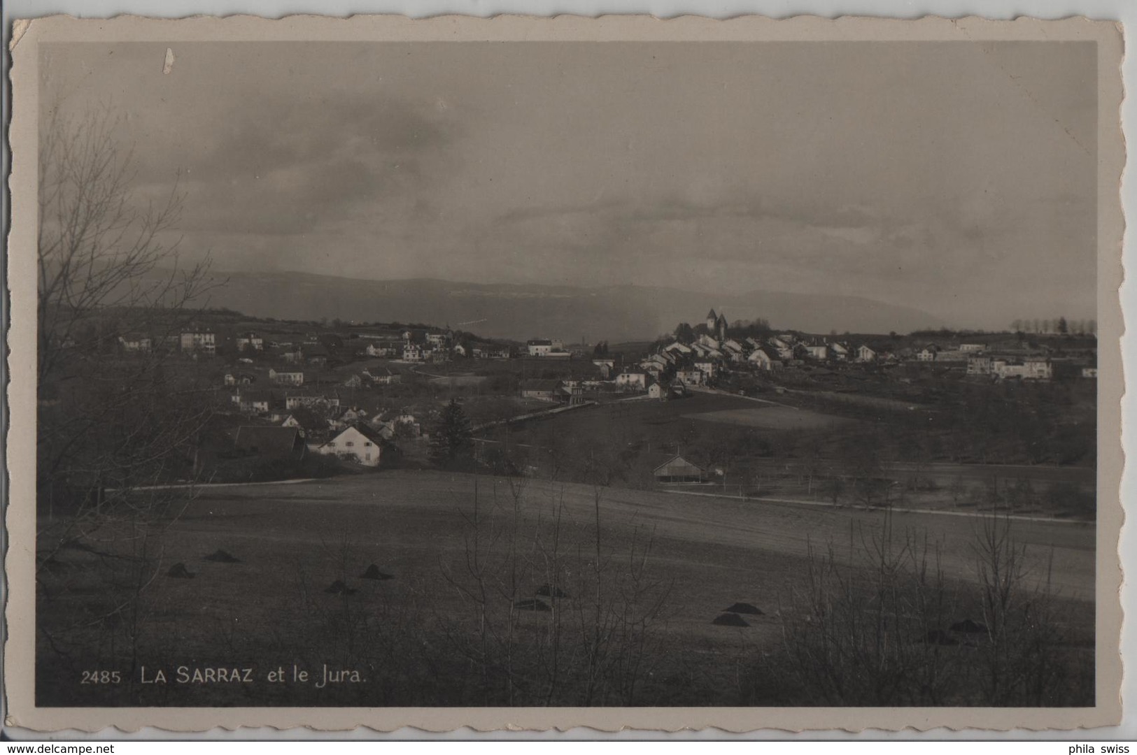 La Sarraz Et Le Jura - Photo: Perrochet-Matile - La Sarraz