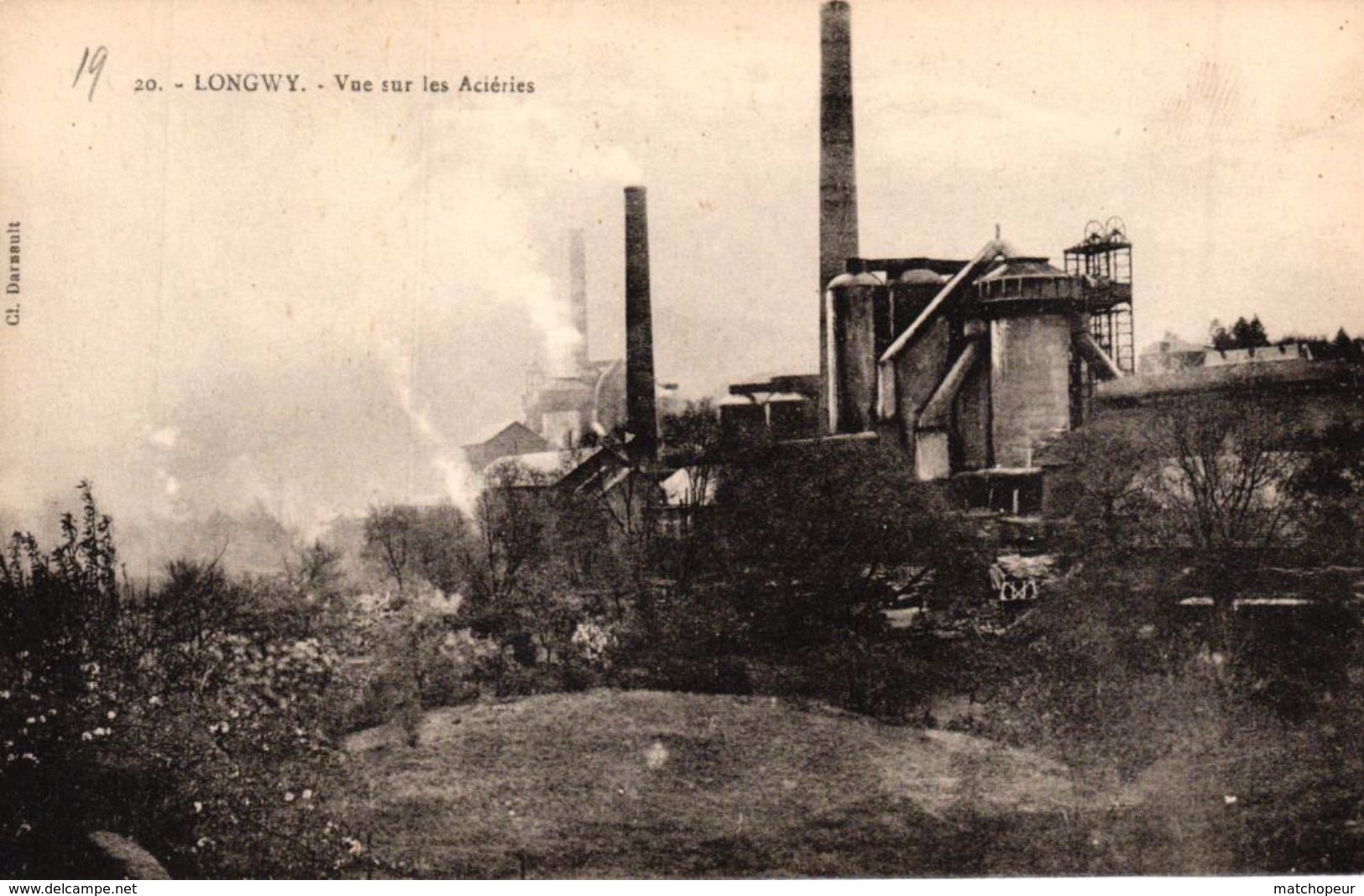 LONGWY -54- VUE SUR LES ACIERIES - Longwy