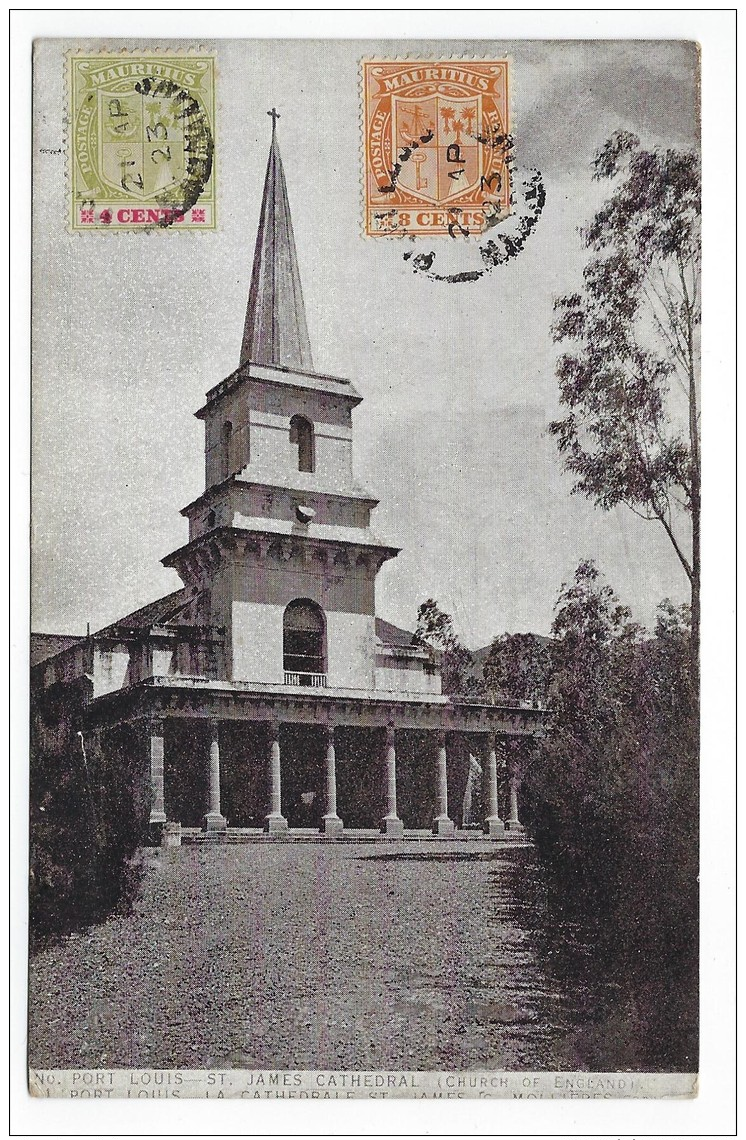 CPA Maurice Port Louis St James Cathedral - Maurice