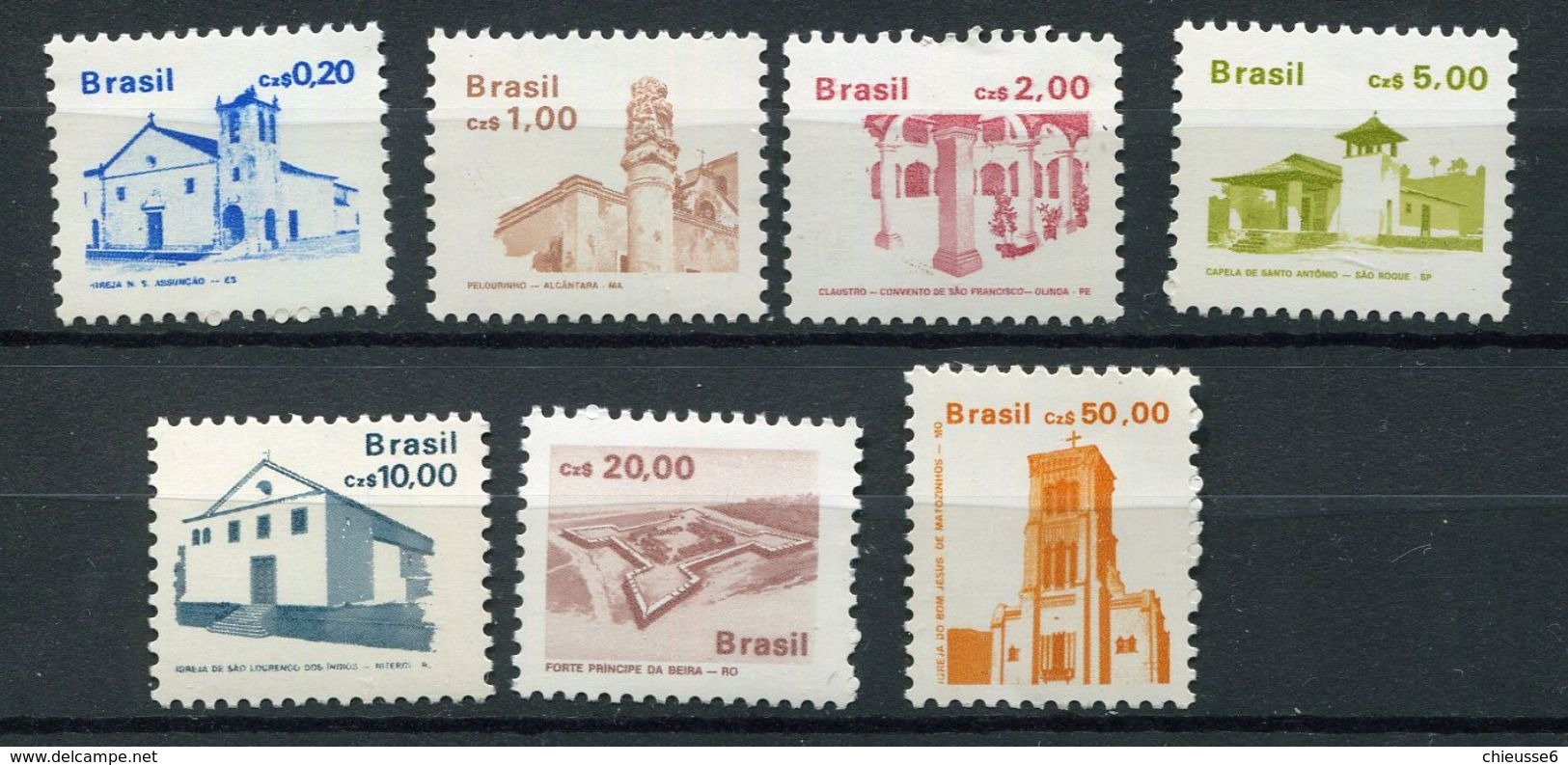 Brésil **,   Lot 672  - Sites Et Monuments - Collections, Lots & Series