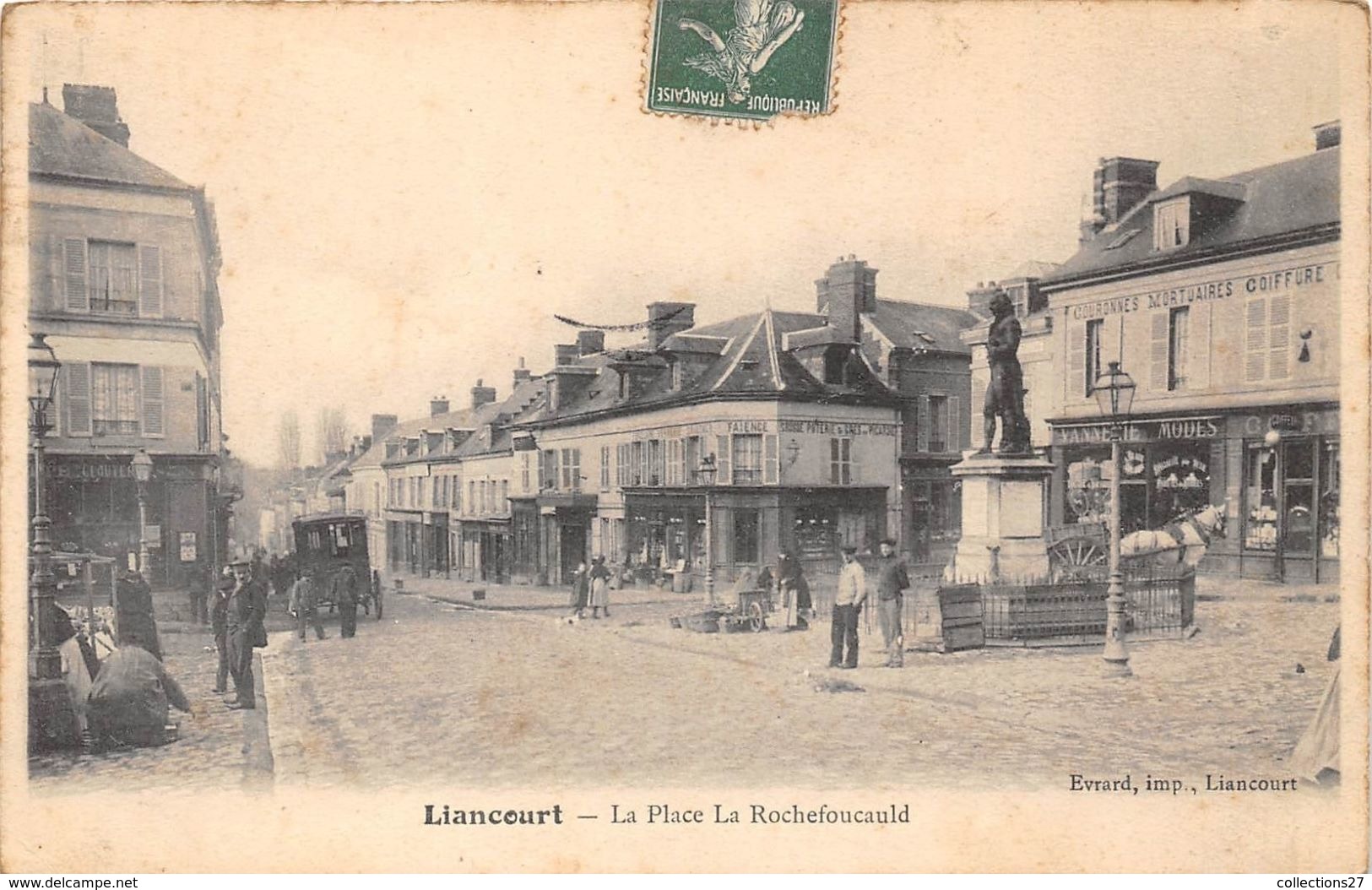 60-LIANCOURT- LA PLACE LA ROCHEFOUCAULD - Liancourt