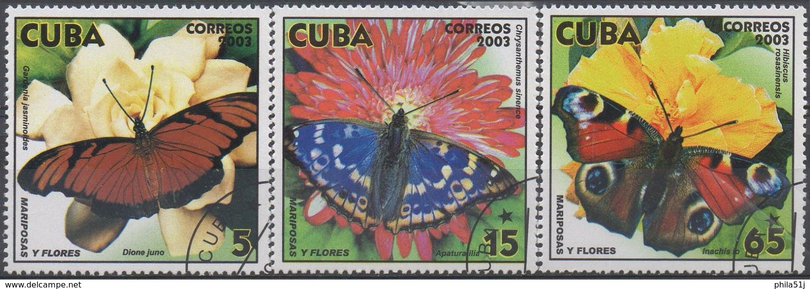 CUBA  N°4107/4109 __OBL VOIR SCAN - Used Stamps