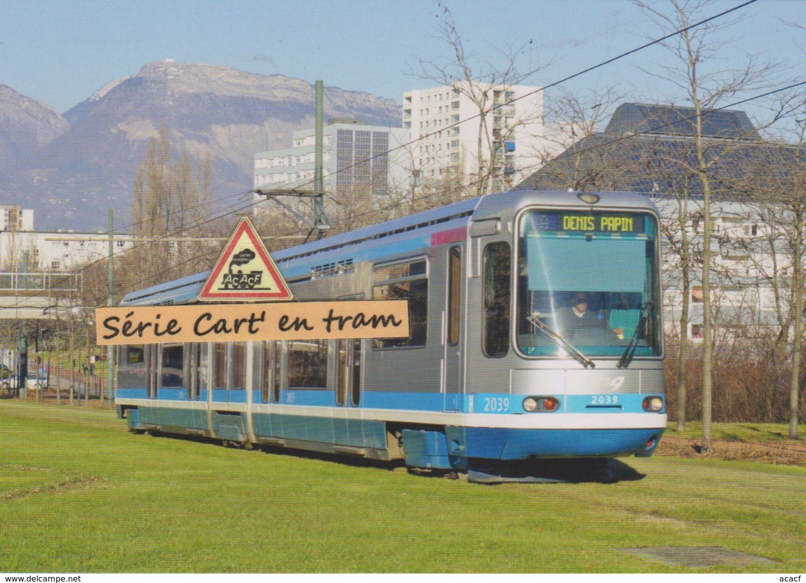 Rame TFS Alsthom Du Tramway De Grenoble, à Echirolles (38) - - Echirolles