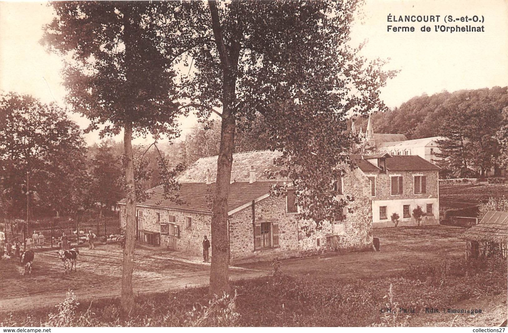 78-ELANCOURT- FERME DE L'ORPHELINAT - Elancourt