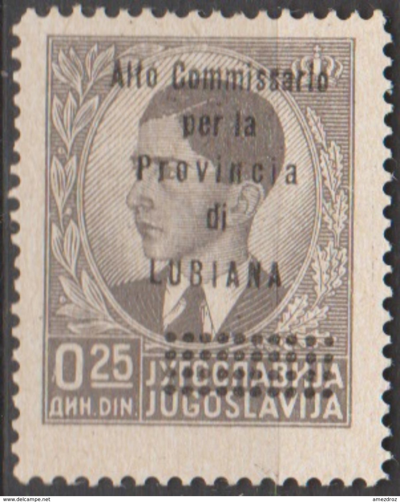 Italie Lubiana 1941 N° 42     (J1) - Duitse Bez.: Ljubljana