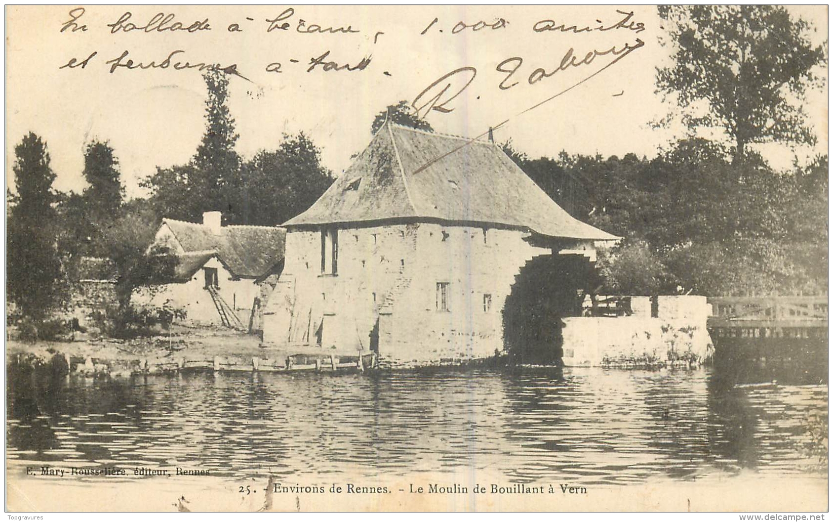 35 LE MOULIN DE BOUILLANT A VERN - Autres & Non Classés