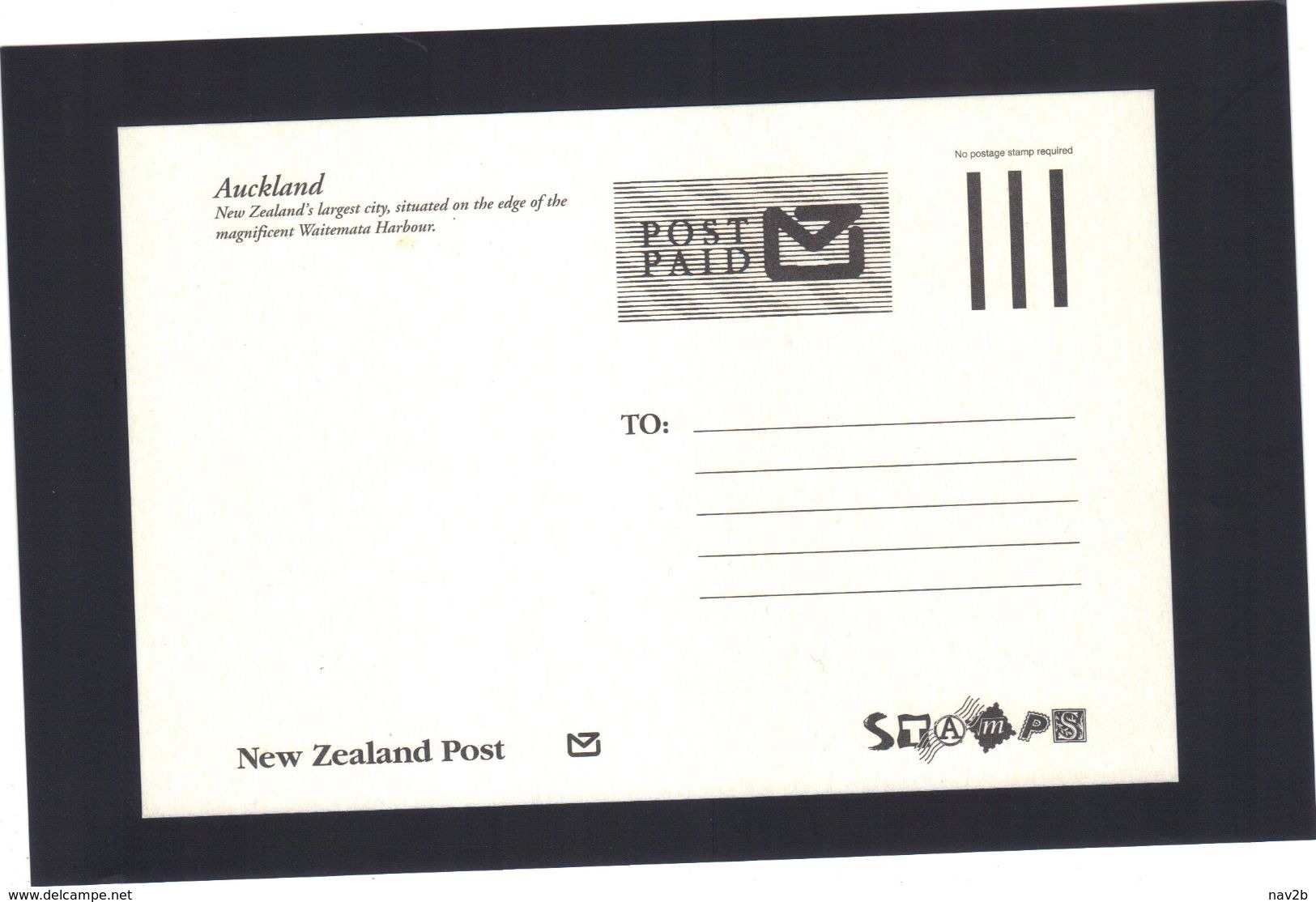 Entier Carte Postale Neuve ;  Auckland . - Entiers Postaux