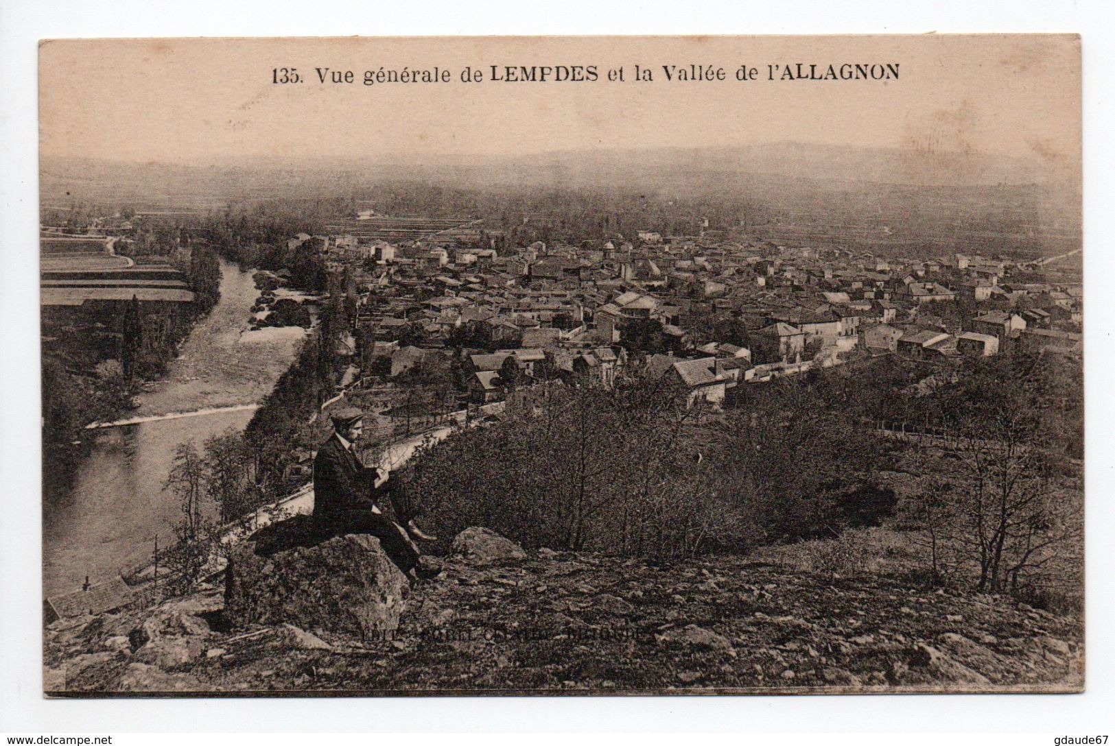 VUE GENERALE De LEMPDES (63) ET LA VALLEE DE L'ALLAGNON - Lempdes