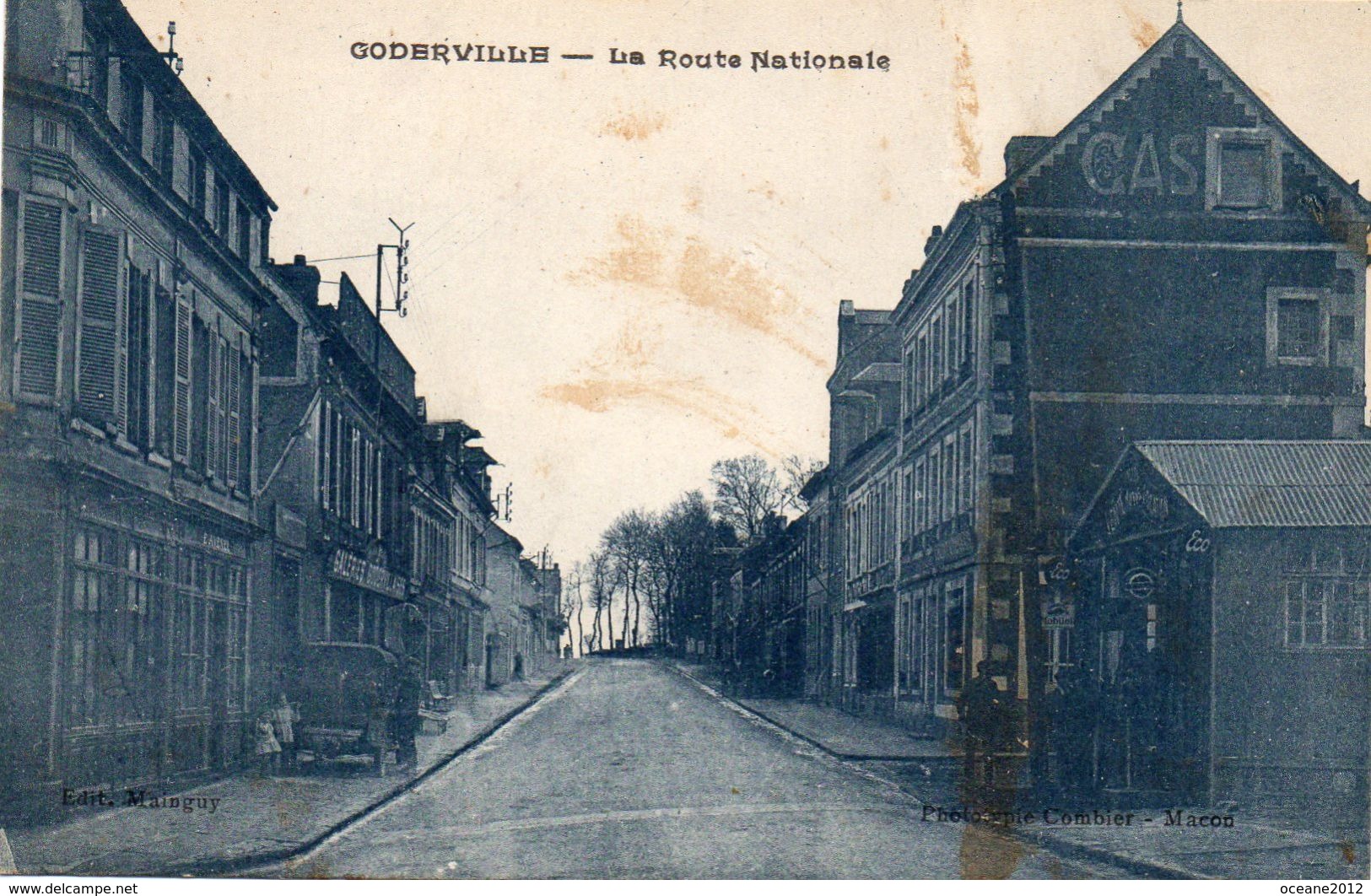 76 Goderville. La Route Nationale - Goderville