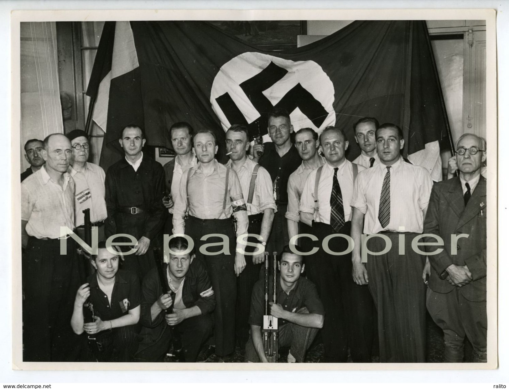 PARIS LIBERATION Policiers Résistants 19-25 Aout 1944 WWII - Guerre, Militaire