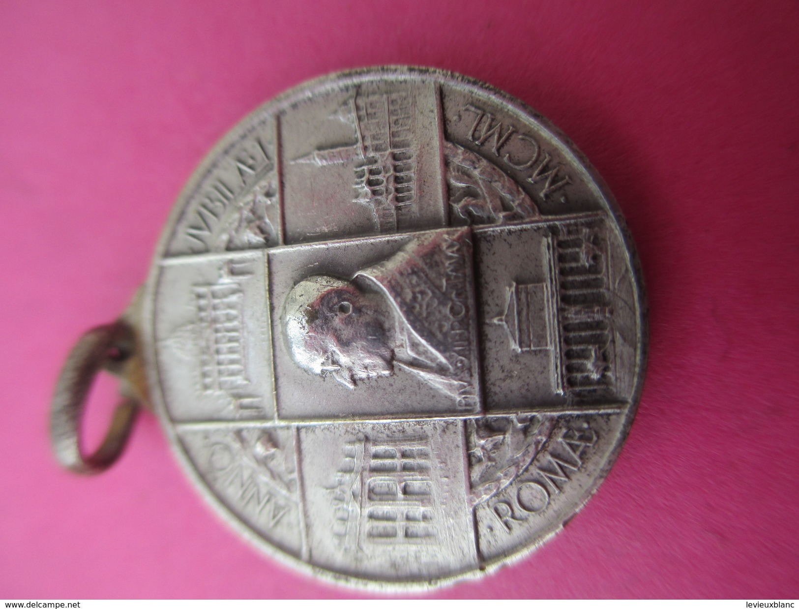 Médaille Religieuse Ancienne/Pie XII Pont Max /Année Sainte/ROME/ XXéme Siécle/1950   CAN462 - Religion & Esotericism