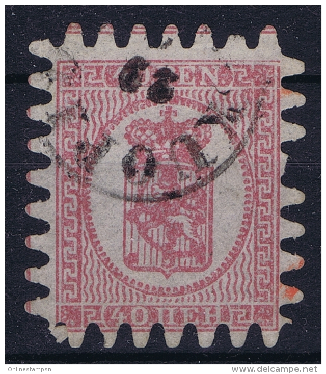 Finland: Mi Nr 9 C  Obl./Gestempelt/used  1866 - Oblitérés