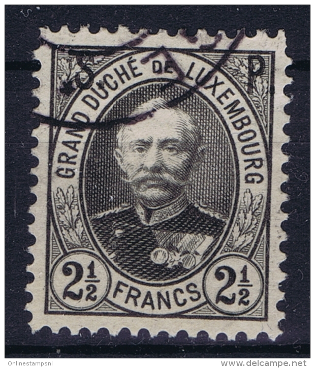 Luxembourg : Mi Nr 55  Obl./Gestempelt/used  1891 - Dienstmarken