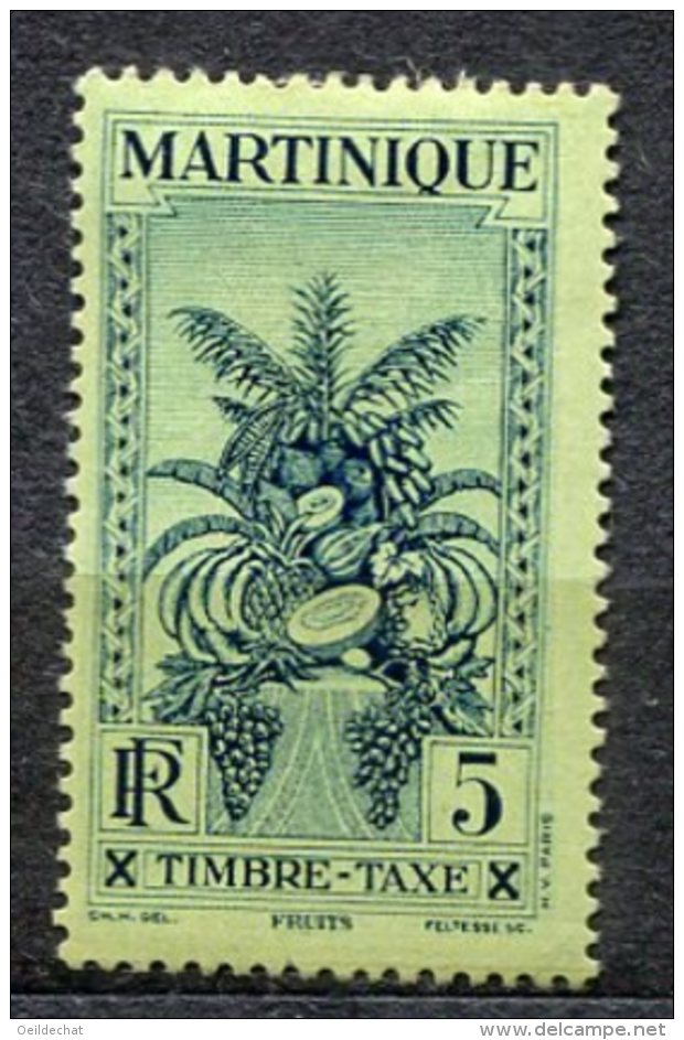 4234   MARTINIQUE  Taxe N° 12 *     1933   TB - Timbres-taxe