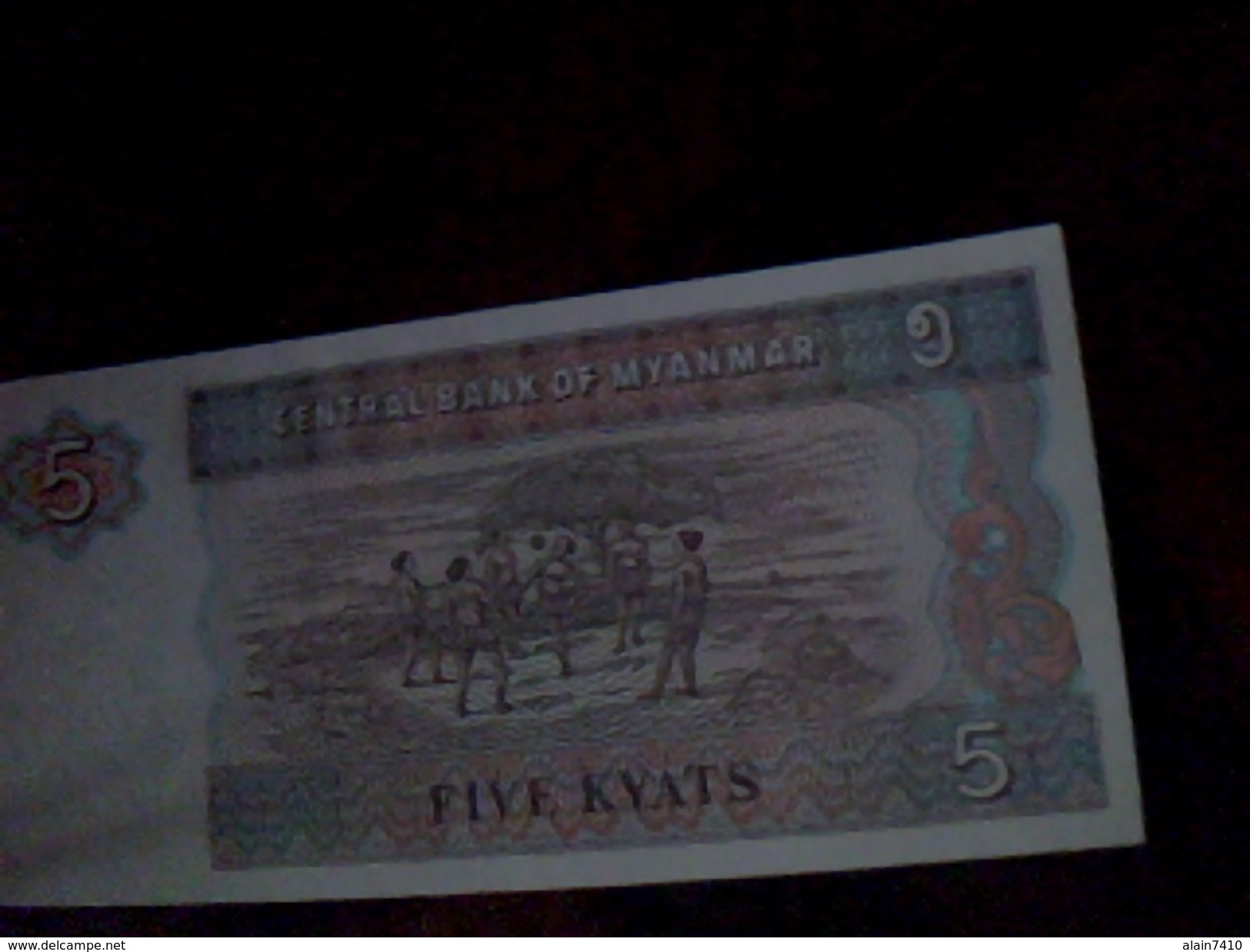 Billet Neuf De 5 Kyats Myanmar Neuf Ttbe - Other - Asia