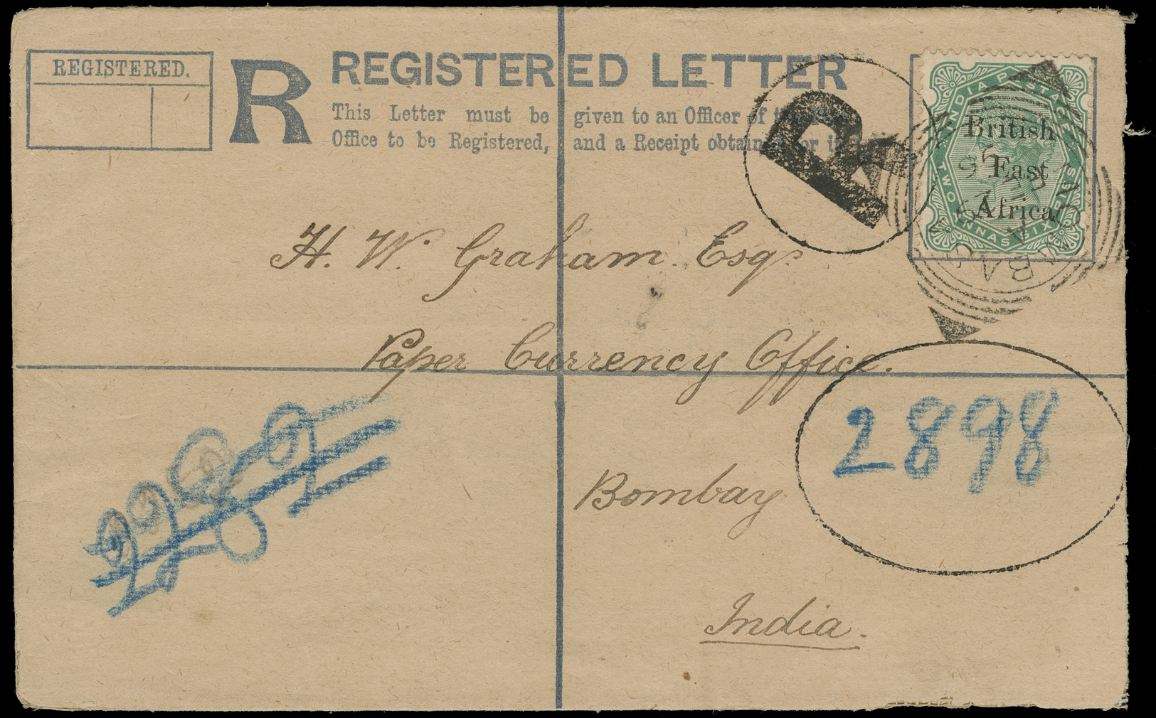 British East Africa - Lot No. 272 - Brits Oost-Afrika