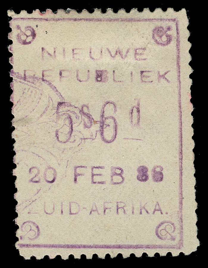 New Republic - Lot No. 947 - Nieuwe Republiek (1886-1887)