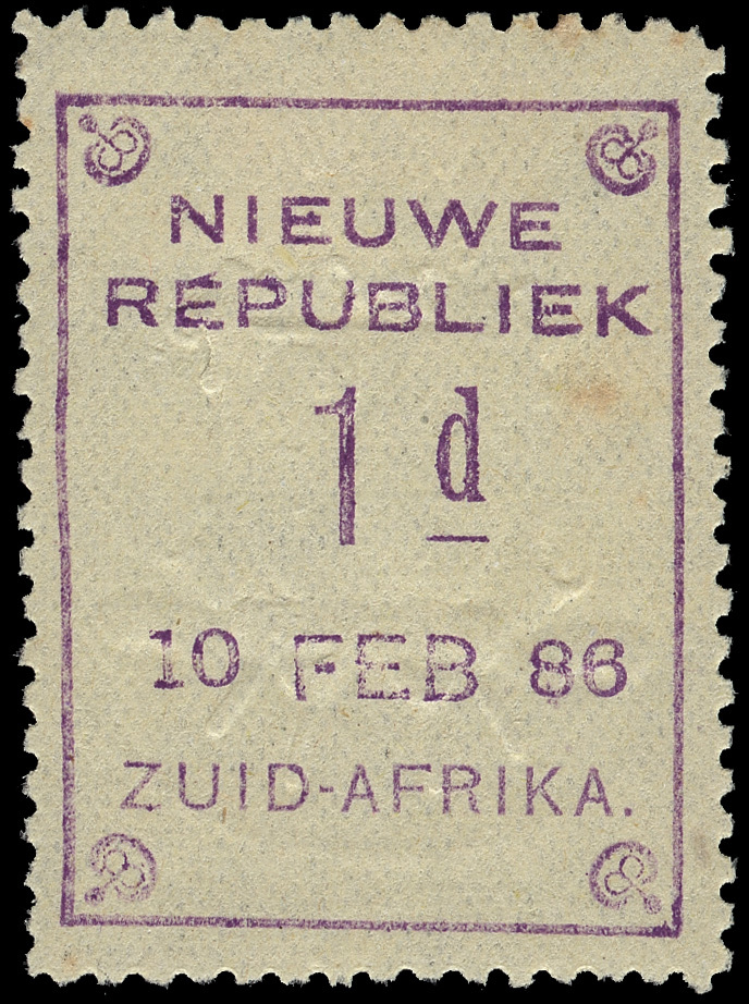 New Republic - Lot No. 955 - Nieuwe Republiek (1886-1887)