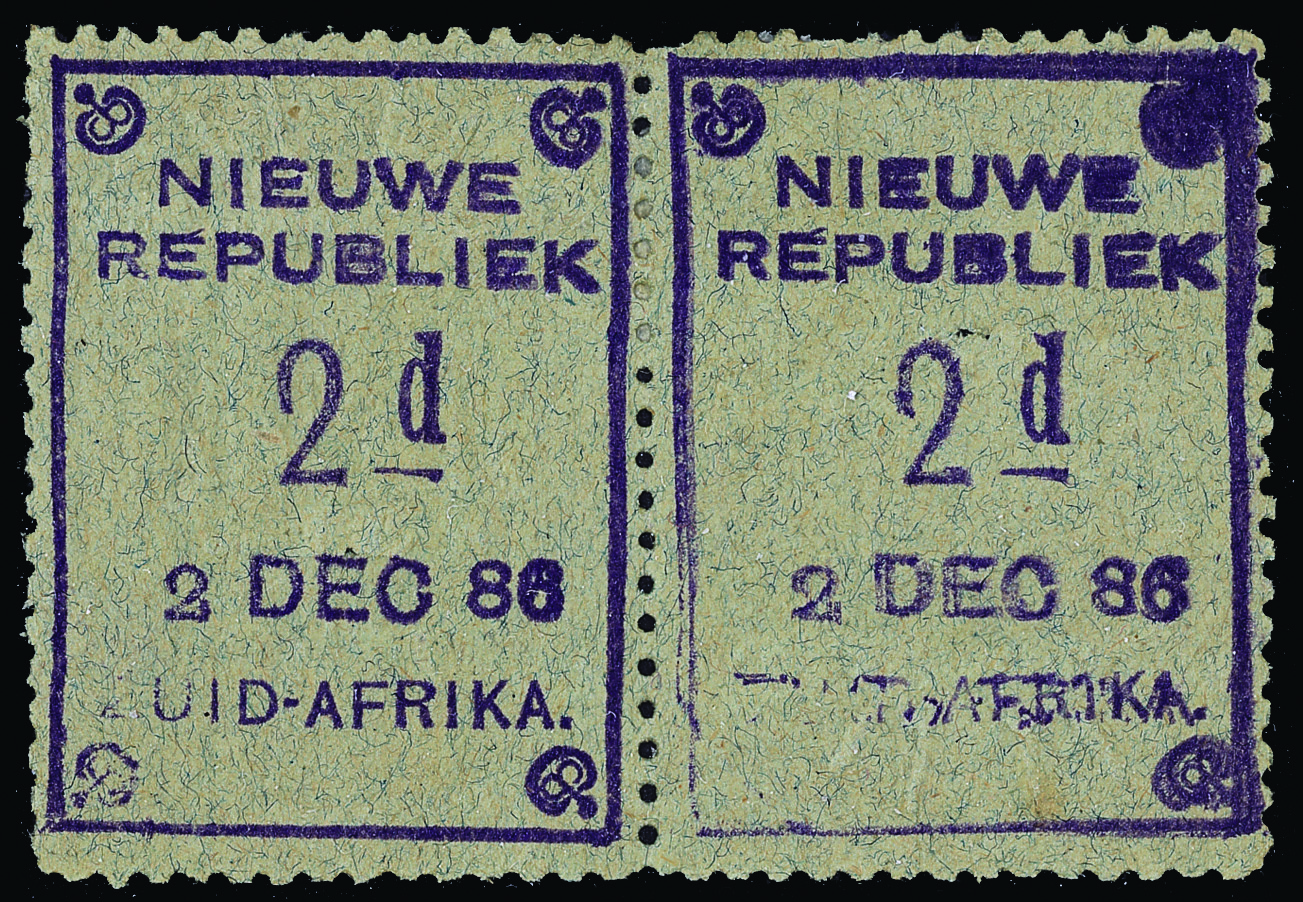 New Republic - Lot No. 958 - Nieuwe Republiek (1886-1887)