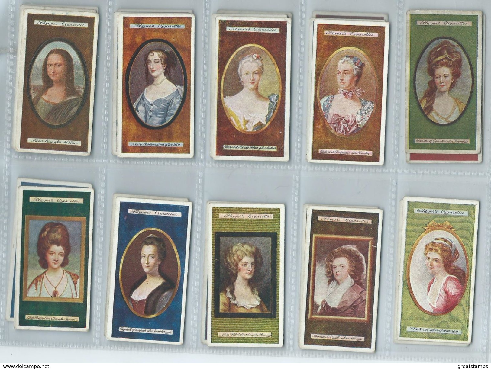 Players Cigarette Cards Miniatures 25/25 - Player's