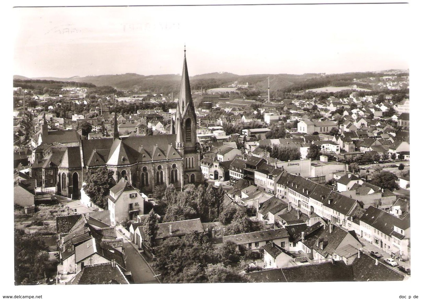 Deutschland - 6670 St. Ingbert / Saar - Luftaufnahme - Saarpfalz-Kreis