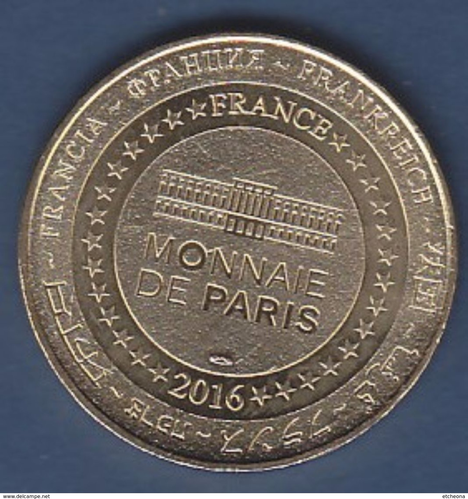 Jeton 2016 Le Futuroscope Imagic Bertran Lotth Jeton Médaille Touristique Monnaie De Paris - 2016