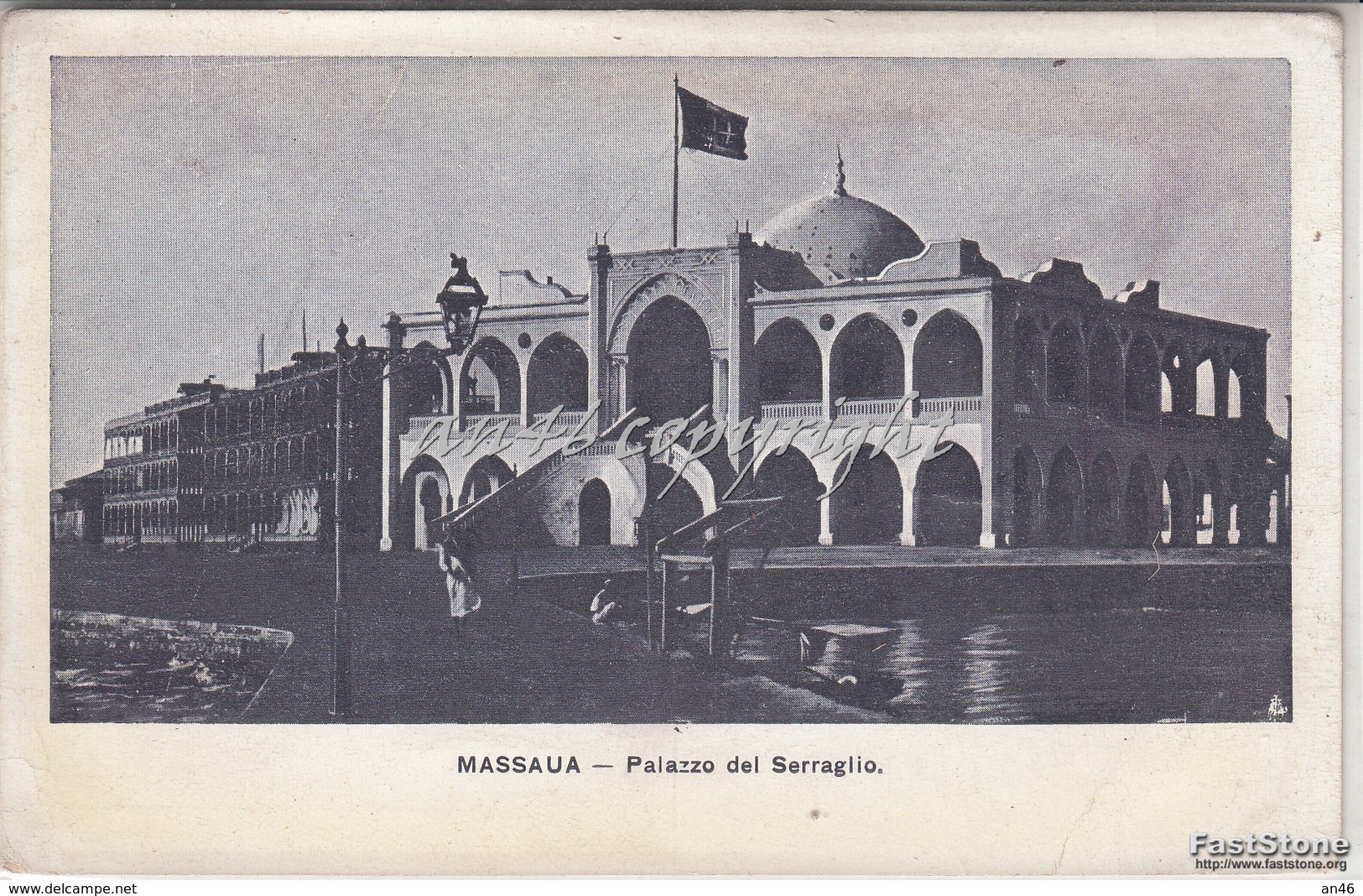 MASSAUA_Eritrea_Palazzo Del Serraglio__Originale D'Epoca100%- - Eritrea