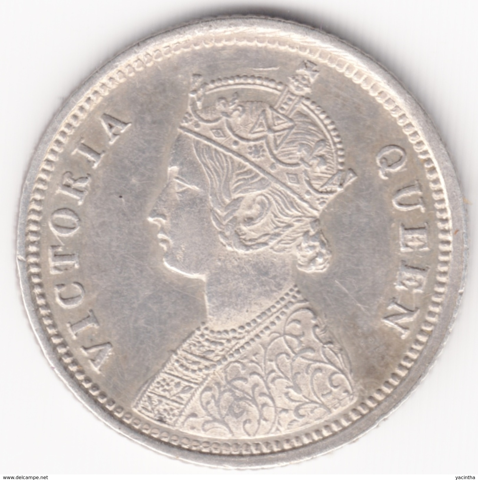 @Y@    British India 1/4 Rupee Victoria 1862 ( 4910) - Inde