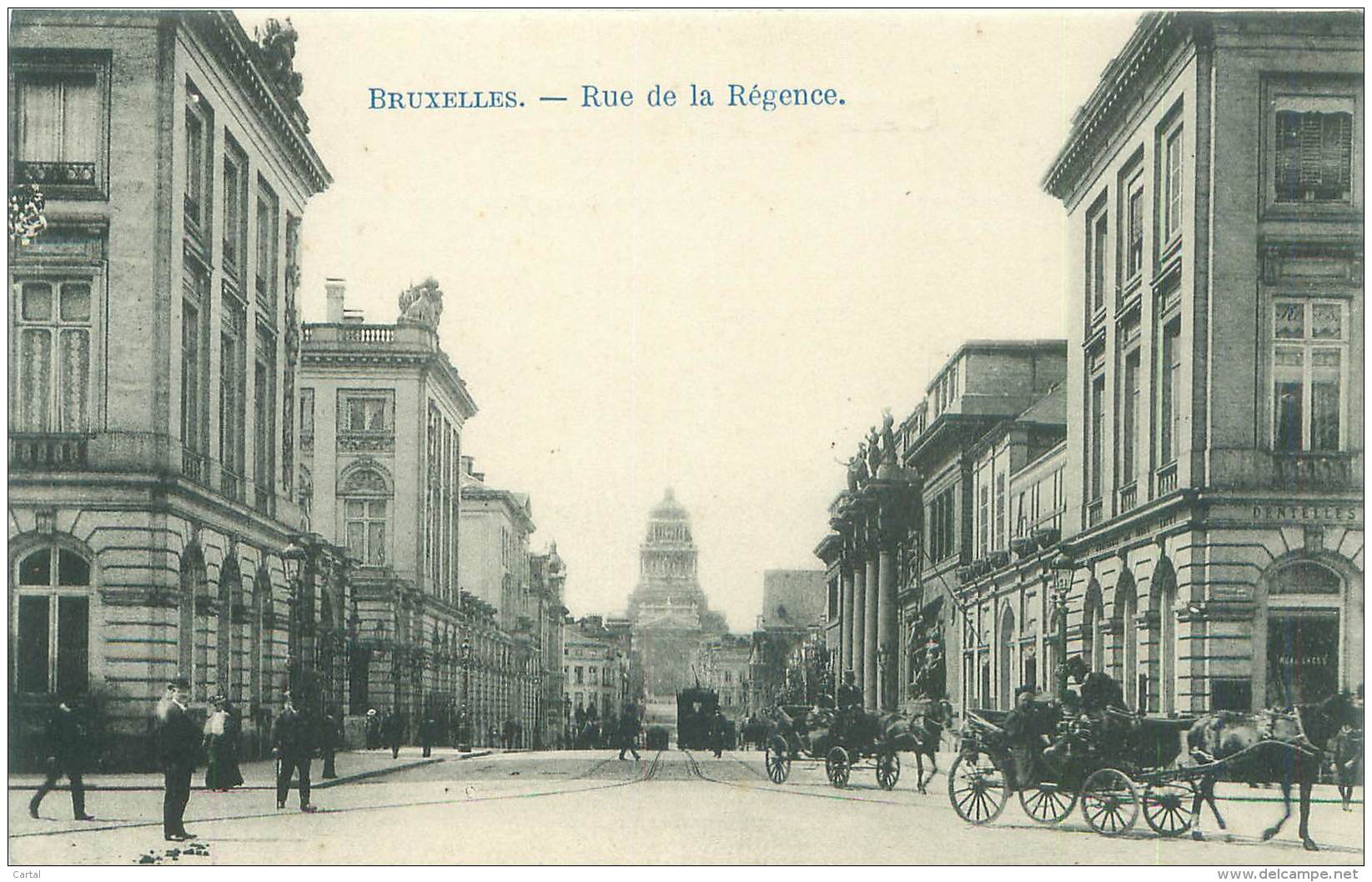 BRUXELLES - Rue De La Régence - Lanen, Boulevards