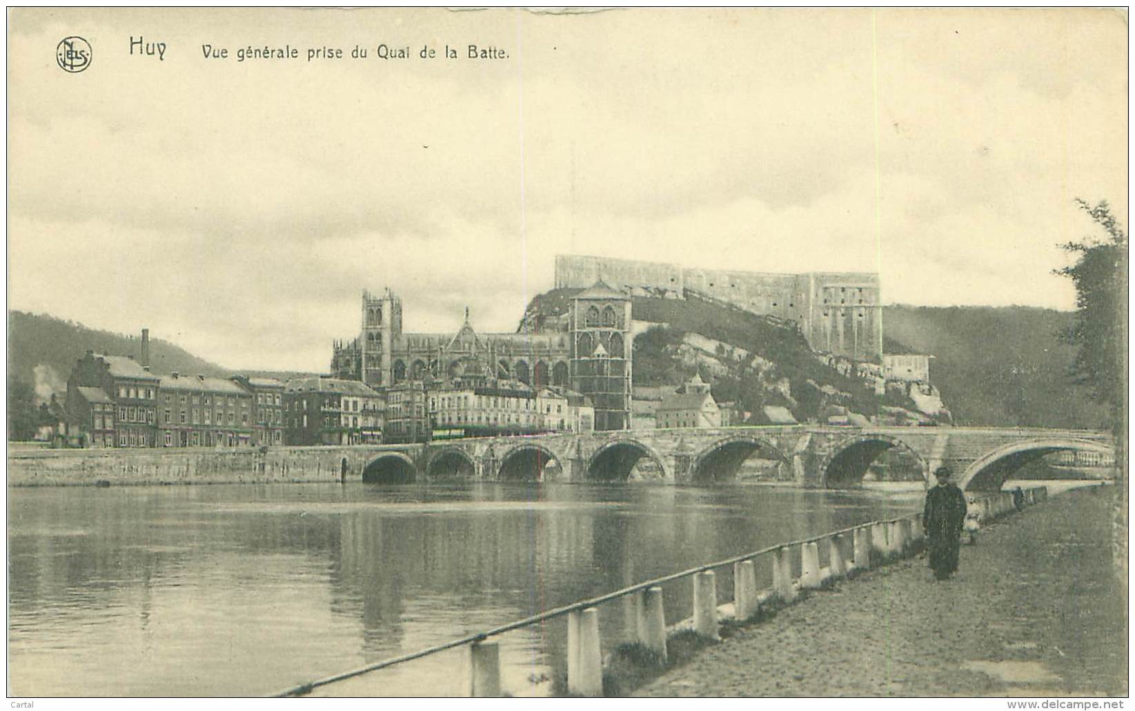 HUY - Vue Générale Prise Du Quai De La Batte - Hoei