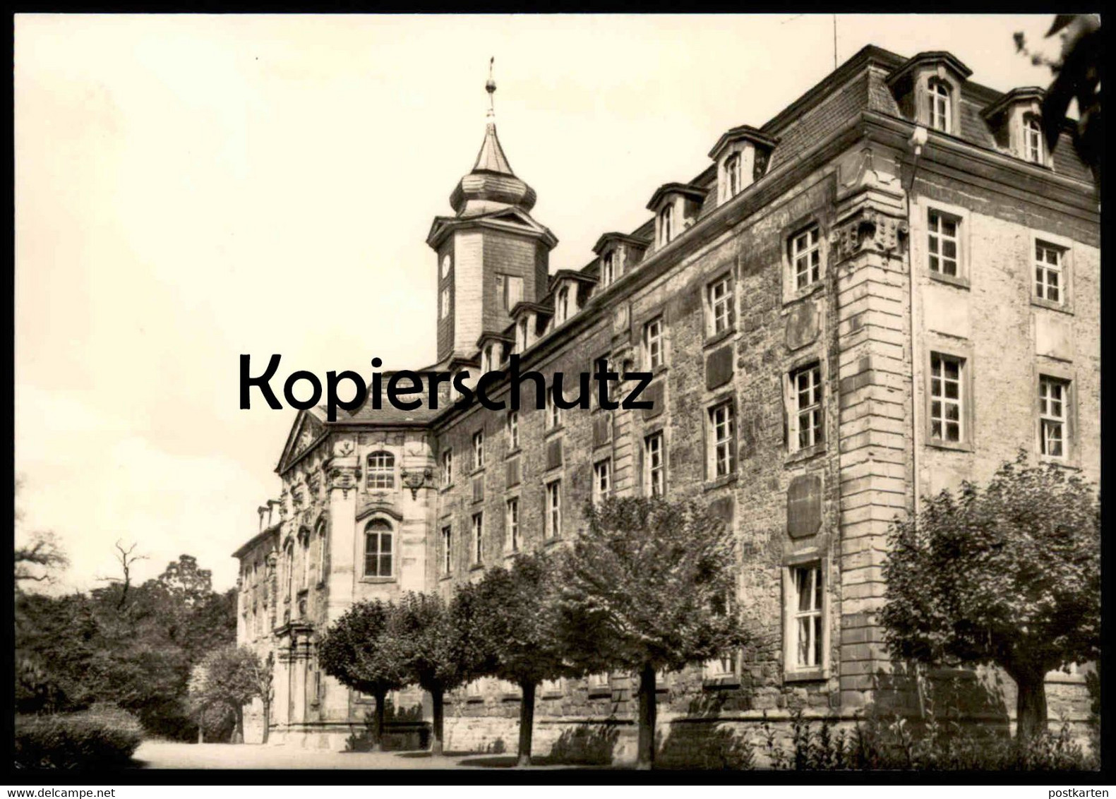 ÄLTERE POSTKARTE ROSSLEBEN KR. ARTERN GOETHE-OBERSCHULE Schule School école Cpa AK Ansichtskarte Postcard - Rossleben