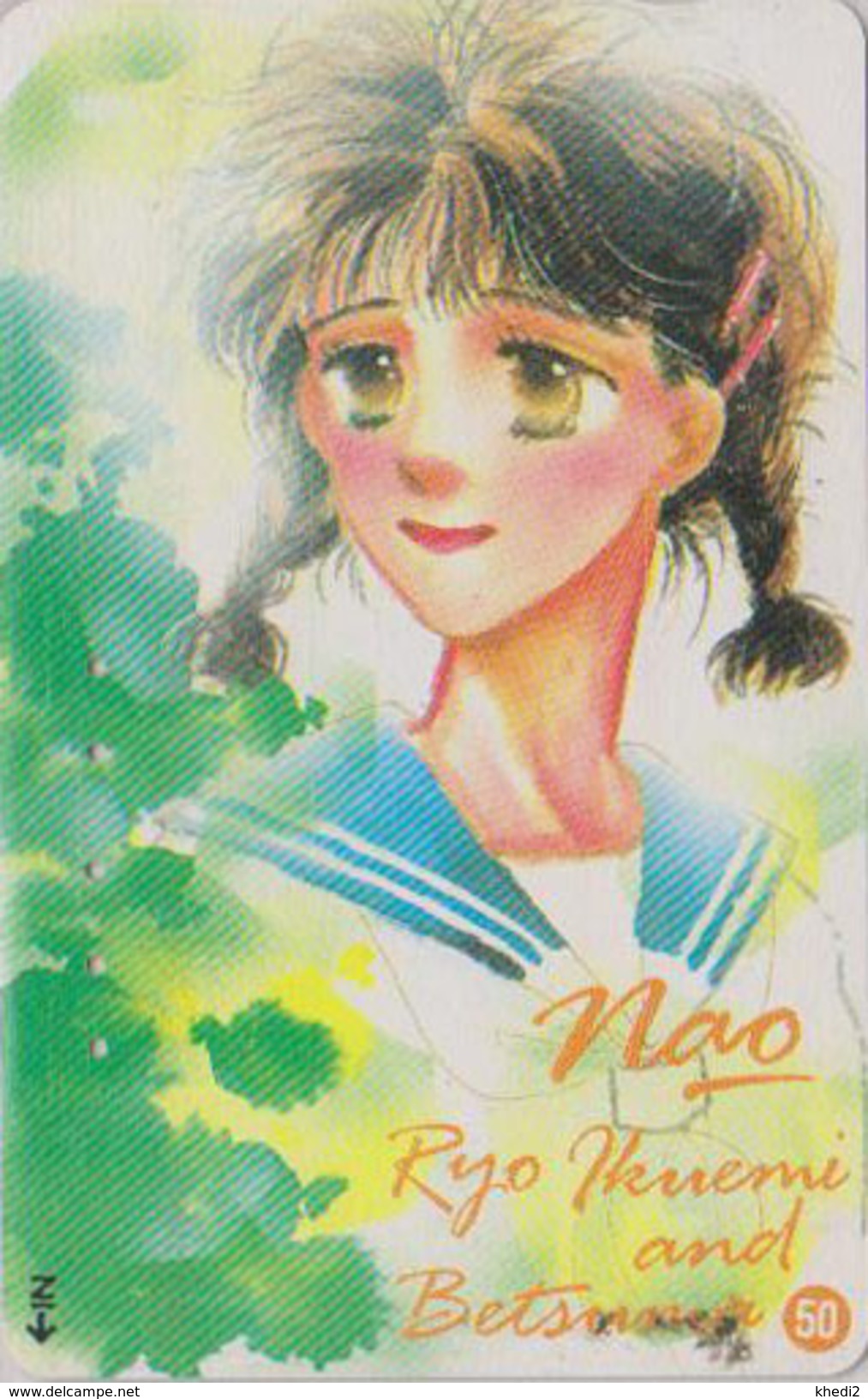 Télécarte Japon / 110-011 - MANGA - BETSUMA - NAO By RYO IKUEMI - ANIME Japan Phonecard - BD COMICS TK - 8988 - BD