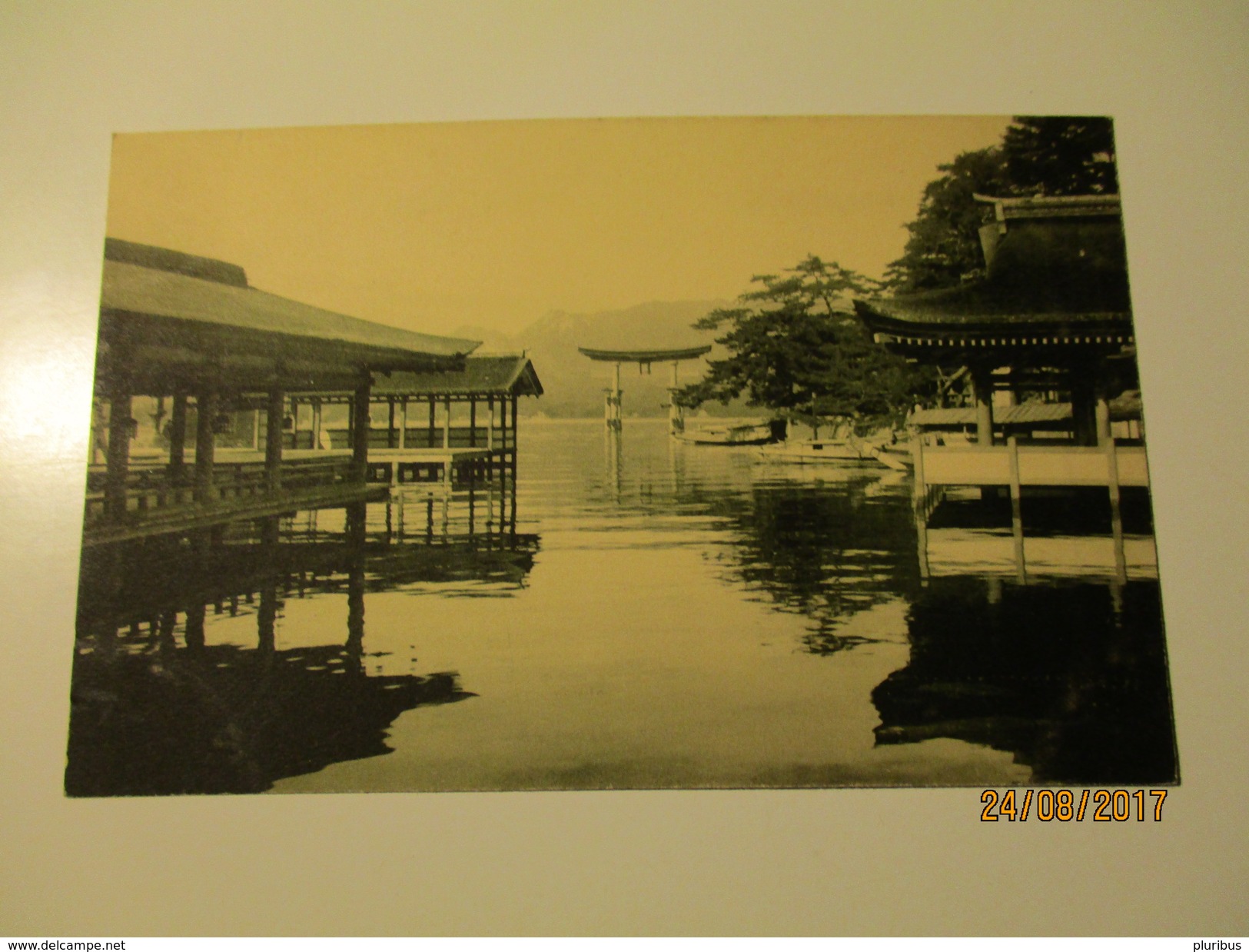 MIYAJIMA HIROSHIMA , JAPANESE GOVERNMENT RAILWAYS TOKYO EDITION , OLD POSTCARD , 0 - Hiroshima