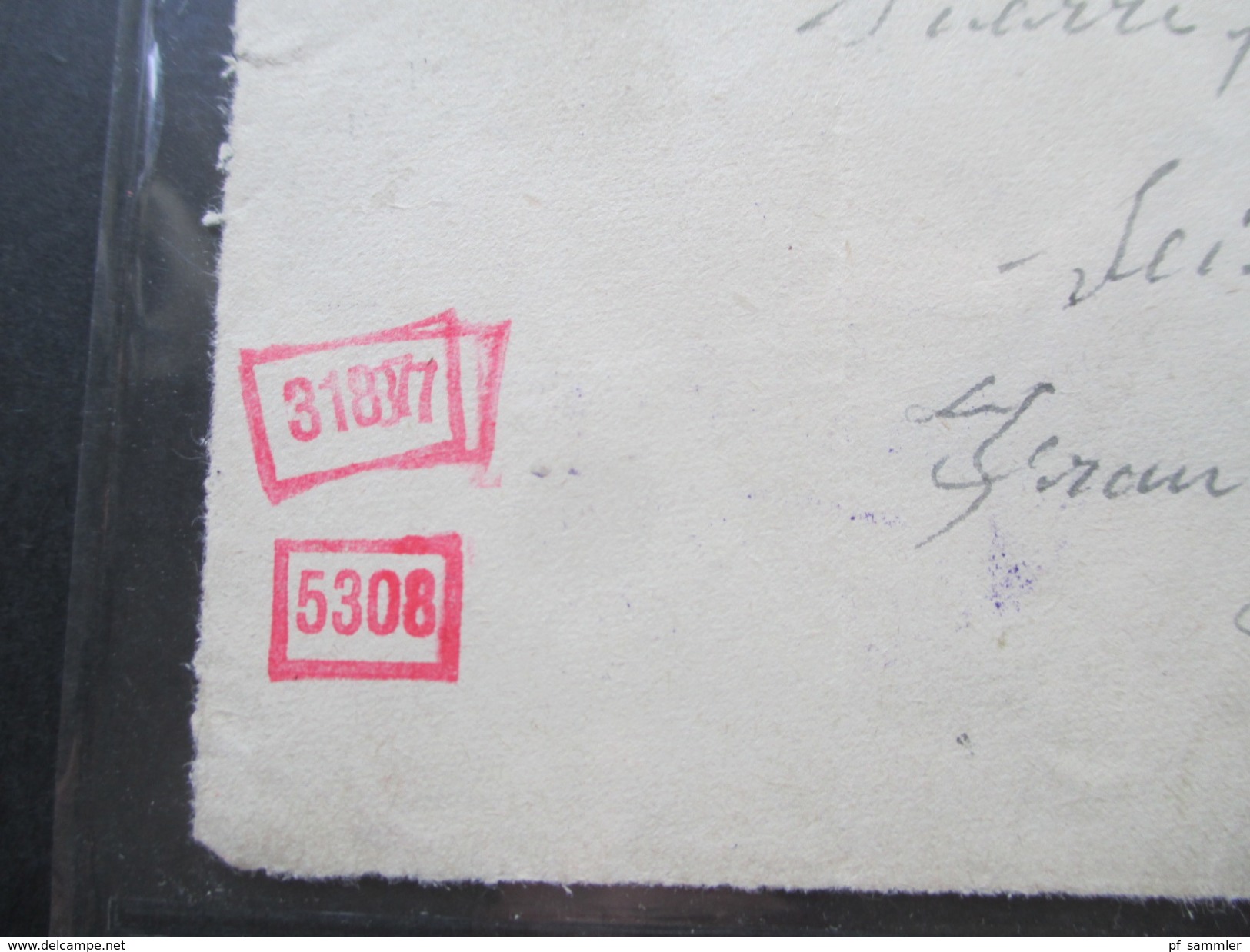 Italien 1941 Zensurpost Nach Frankreich Viele Zensurstempel. OKW Wehrmacht / Verificato Per Censura Torino 31 Usw... - Propaganda Di Guerra